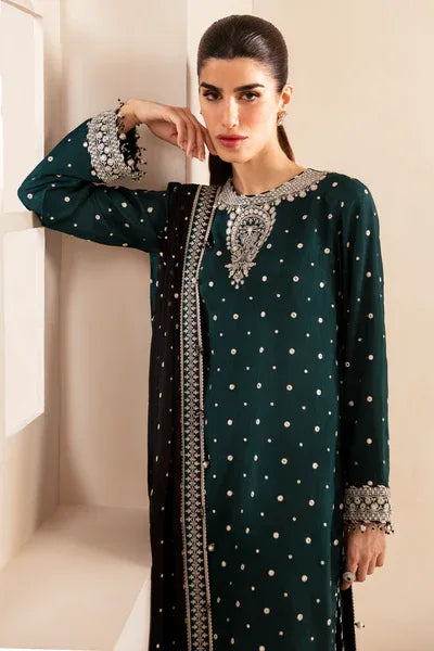 Jazmin | Formals Collection | Raw Silk UR-7035 - Aqsa Fabrics