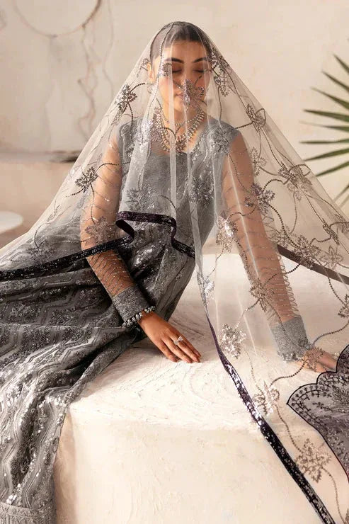 Alizeh | Heer Festive Collection 24 | ZOHAL- V17D07 - Aqsa Fabrics
