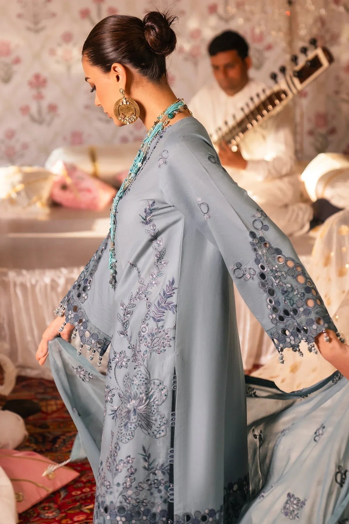 Alizeh | Rawayat Luxury Lawn 24 | Sahiba - Aqsa Fabrics