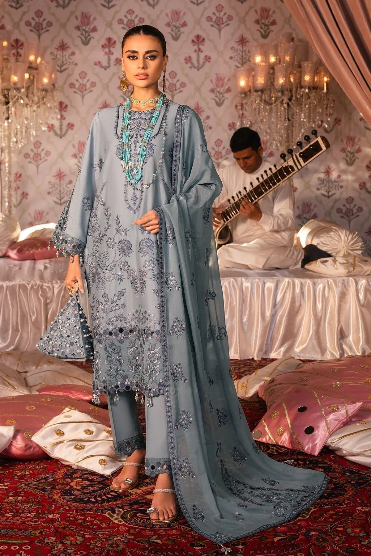 Alizeh | Rawayat Luxury Lawn 24 | Sahiba - Aqsa Fabrics