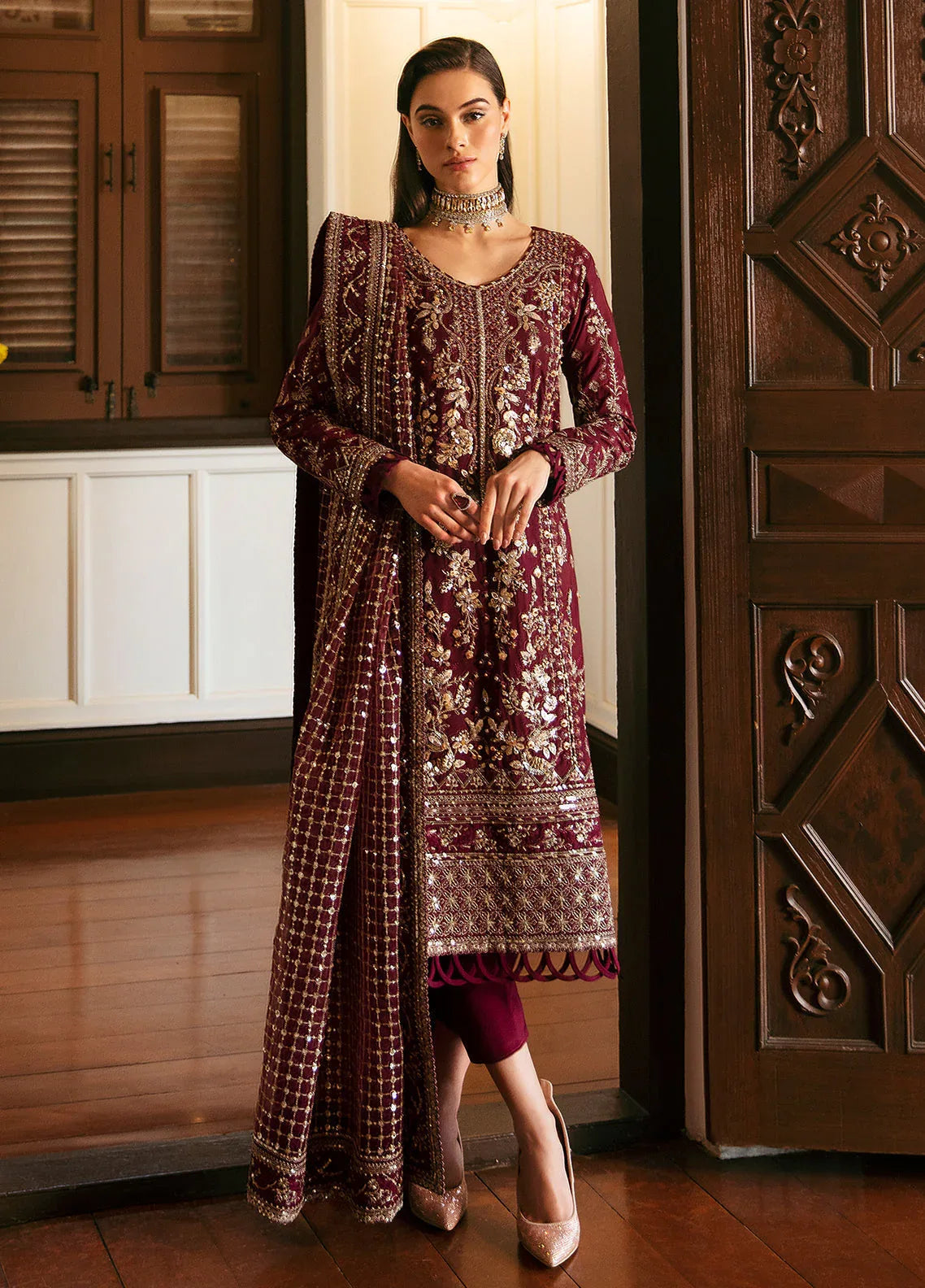 Gulaal | Luxury Pret | VALENTINA (GL-LP-24V1-20) - Aqsa Fabrics
