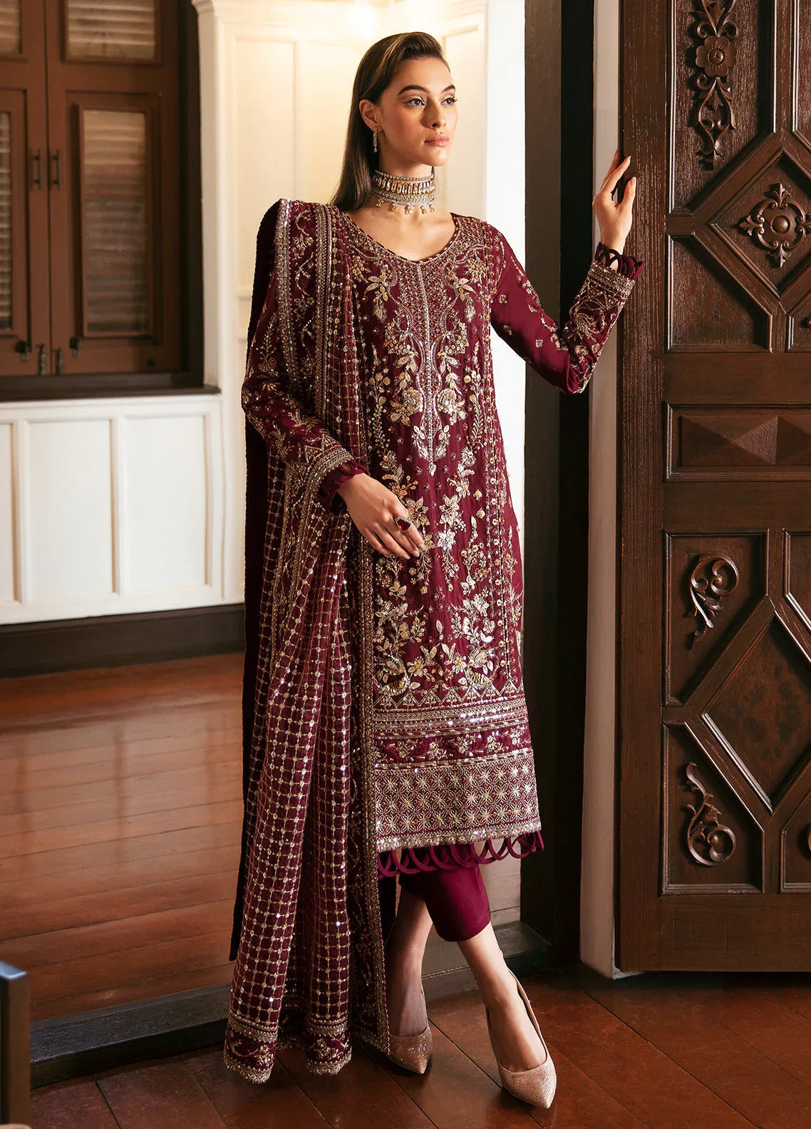 Gulaal | Luxury Pret | VALENTINA (GL-LP-24V1-20) - Aqsa Fabrics