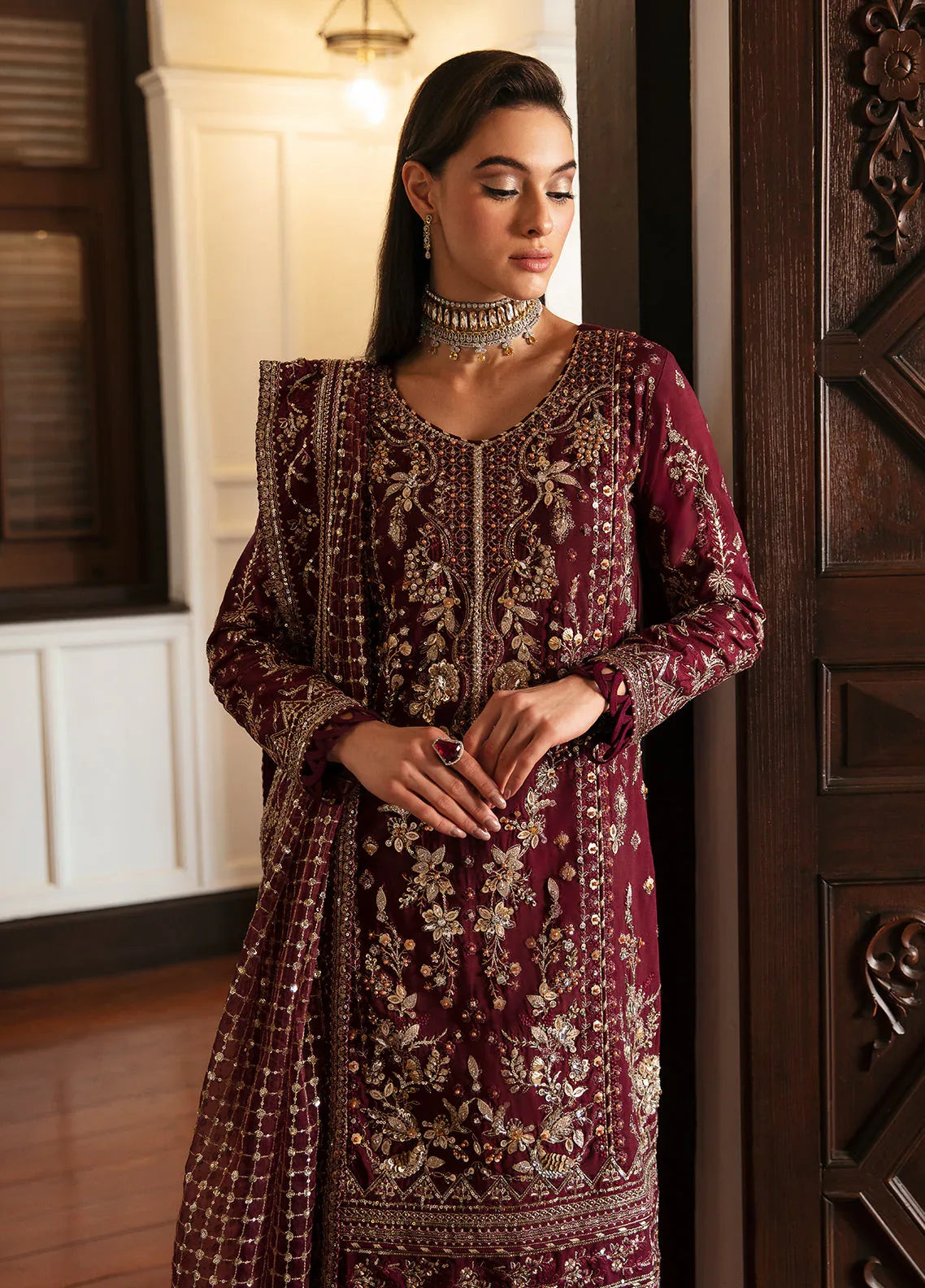 Gulaal | Luxury Pret | VALENTINA (GL-LP-24V1-20) - Aqsa Fabrics