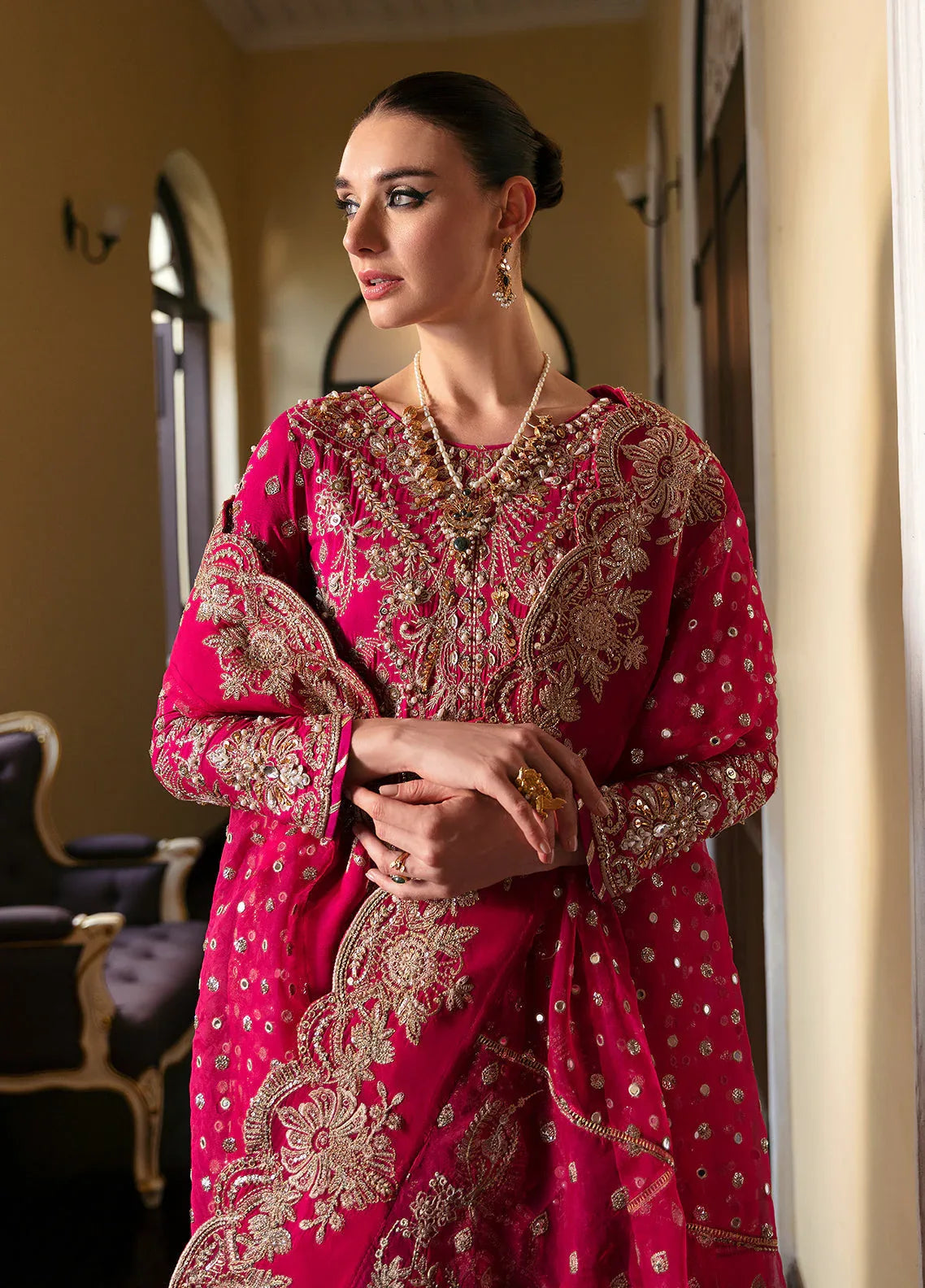 Gulaal | Luxury Pret | ROCHELLE (GL-LP-24V1-21) - Aqsa Fabrics