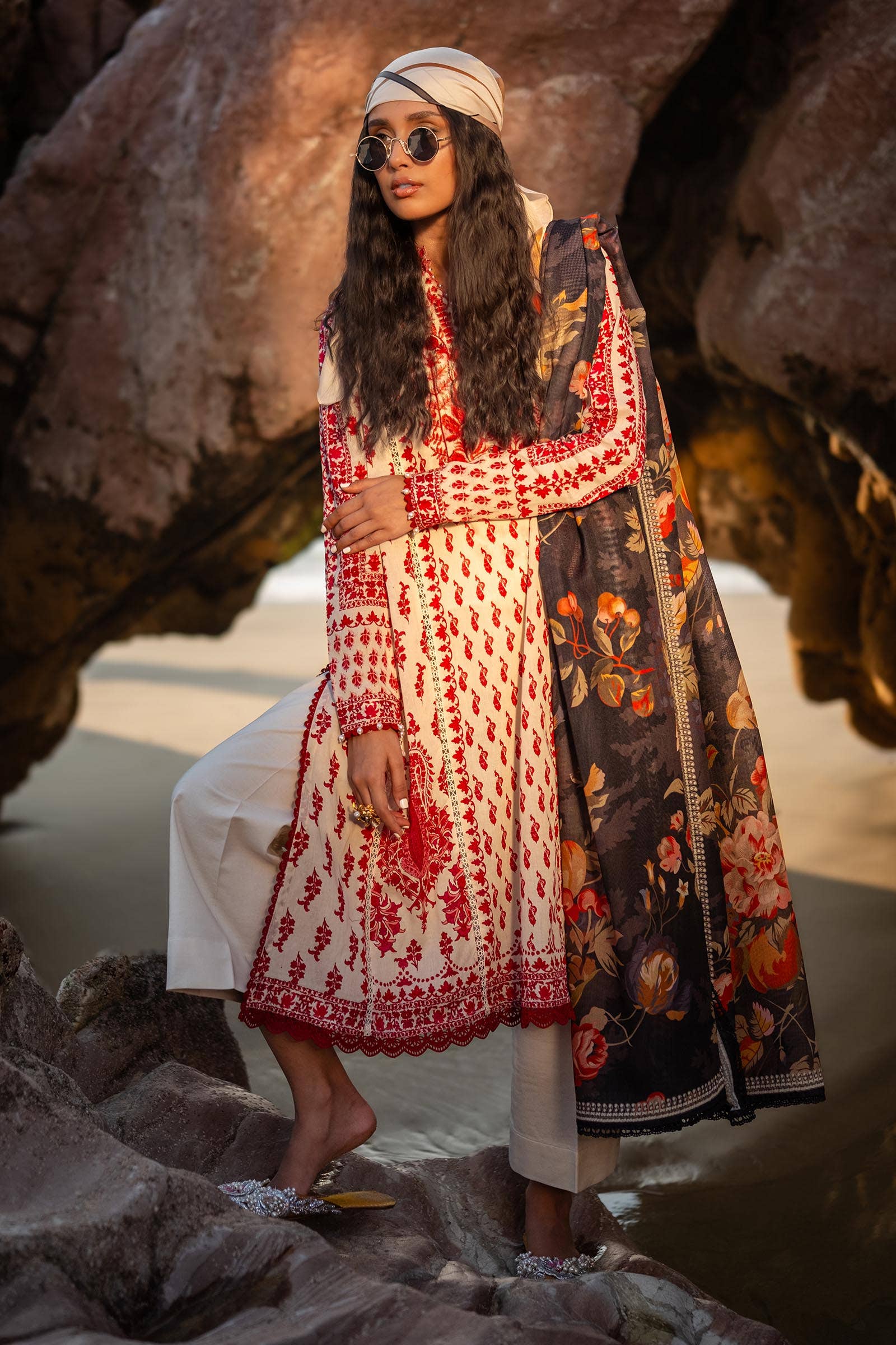 Sana Safinaz | Mahay Spring 24 | H241-006B-2BS - Aqsa Fabrics