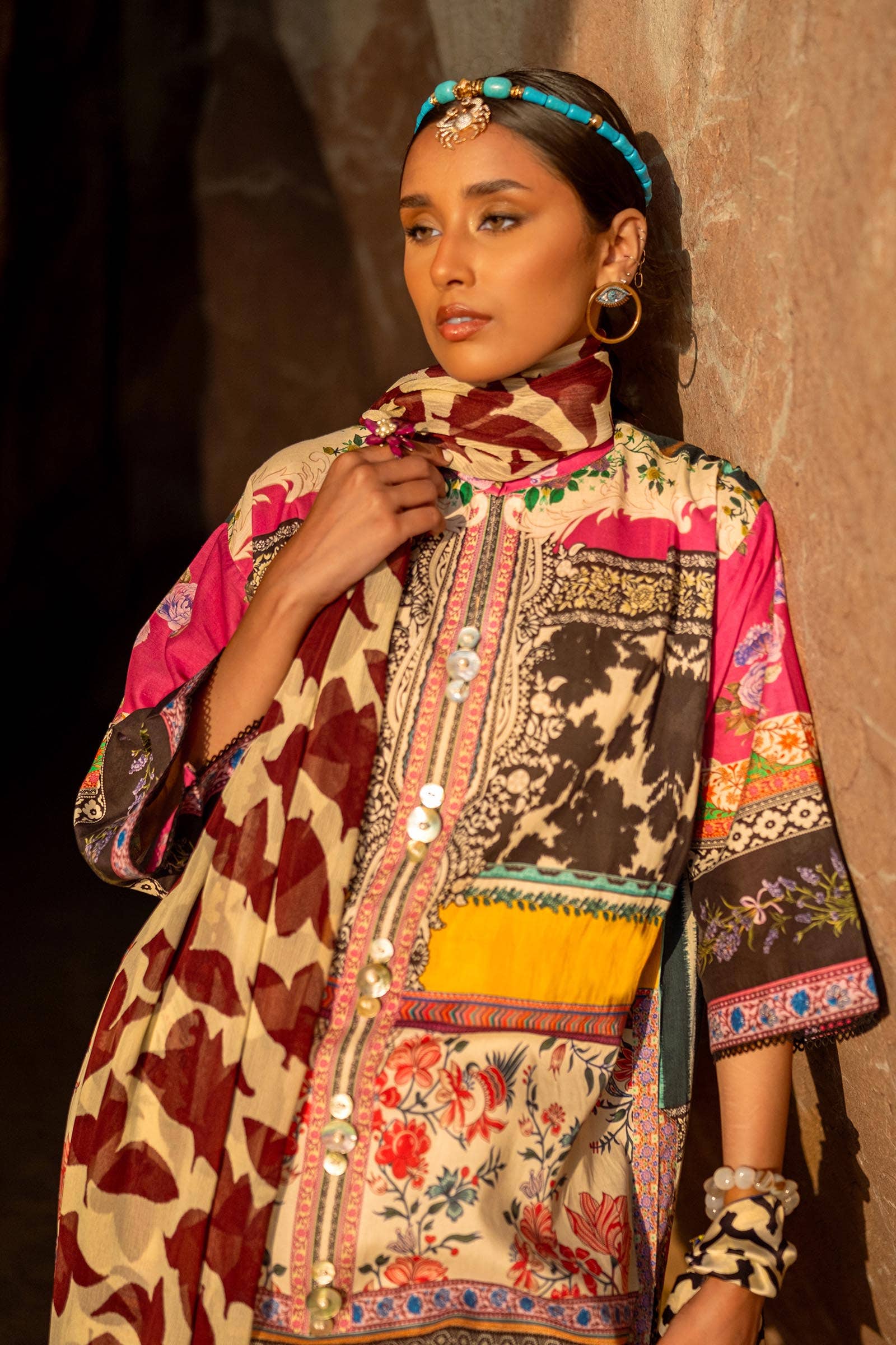 Sana Safinaz | Mahay Spring 24 | H241-027A-2I - Aqsa Fabrics