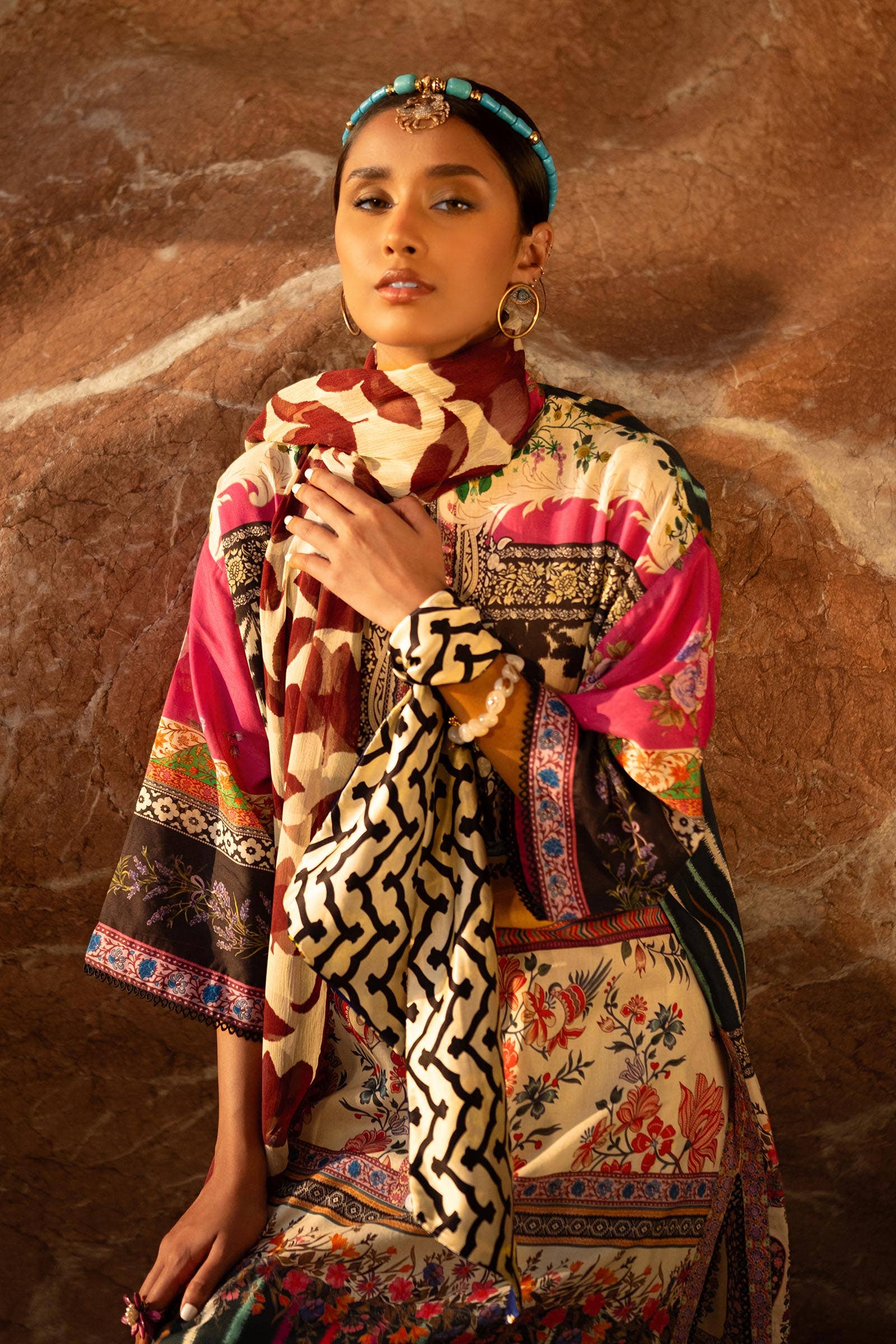Sana Safinaz | Mahay Spring 24 | H241-027A-2I - Aqsa Fabrics