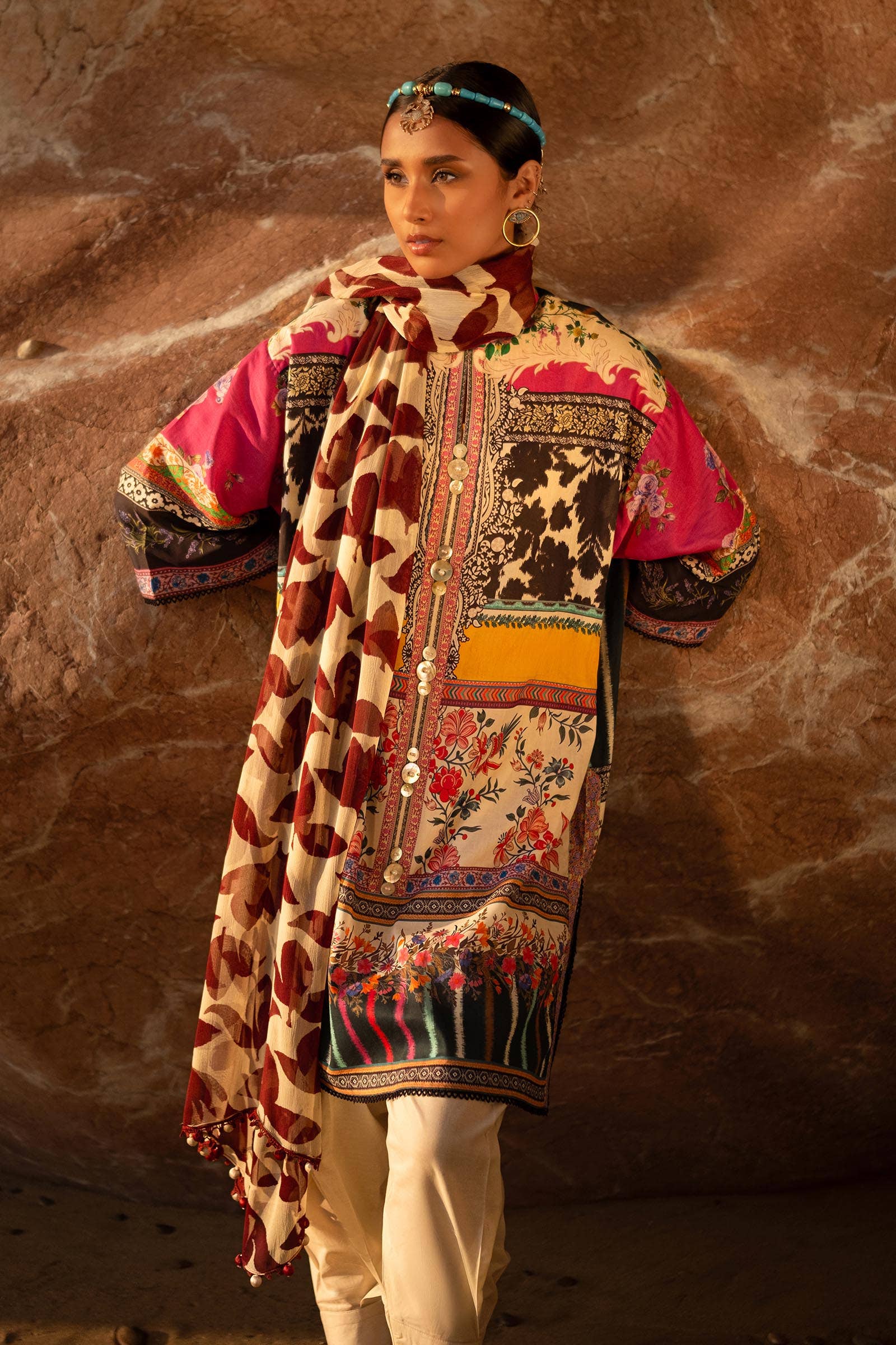 Sana Safinaz | Mahay Spring 24 | H241-027A-2I - Aqsa Fabrics