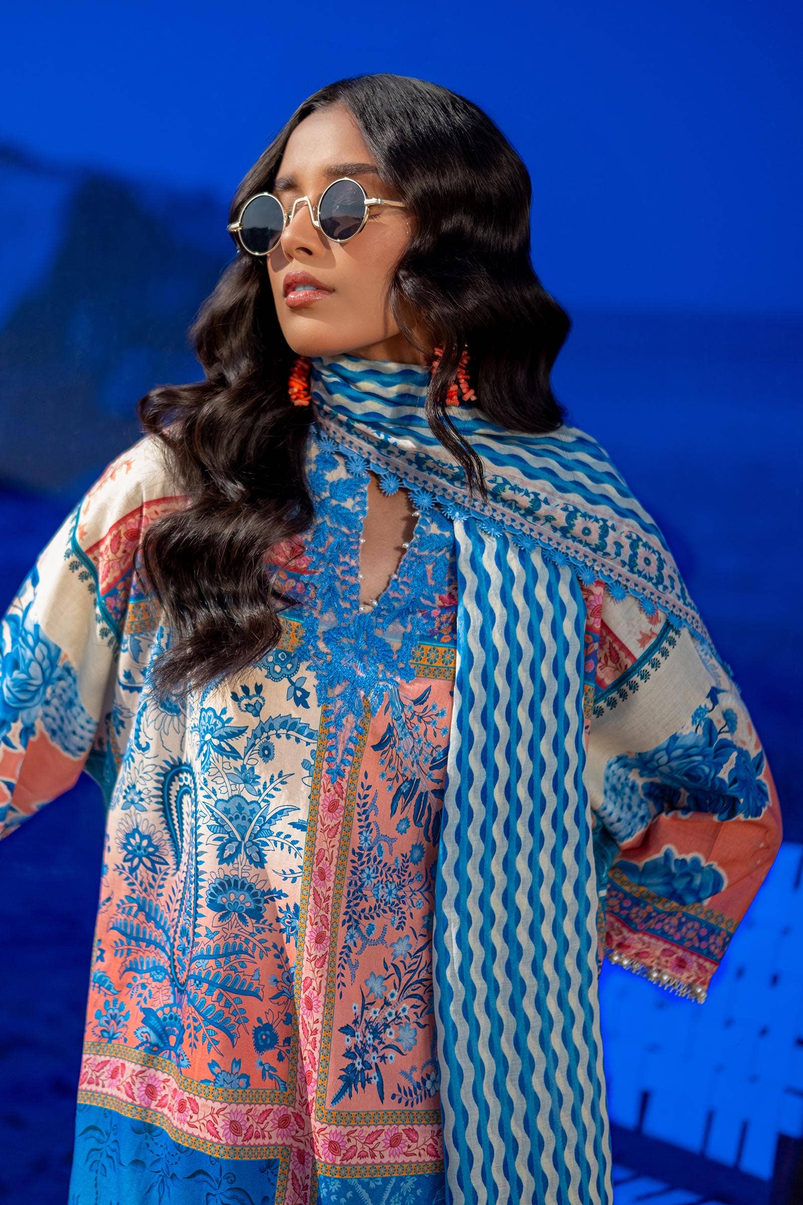 Sana Safinaz | Mahay Spring 24 | H241-028B-2BG - Aqsa Fabrics