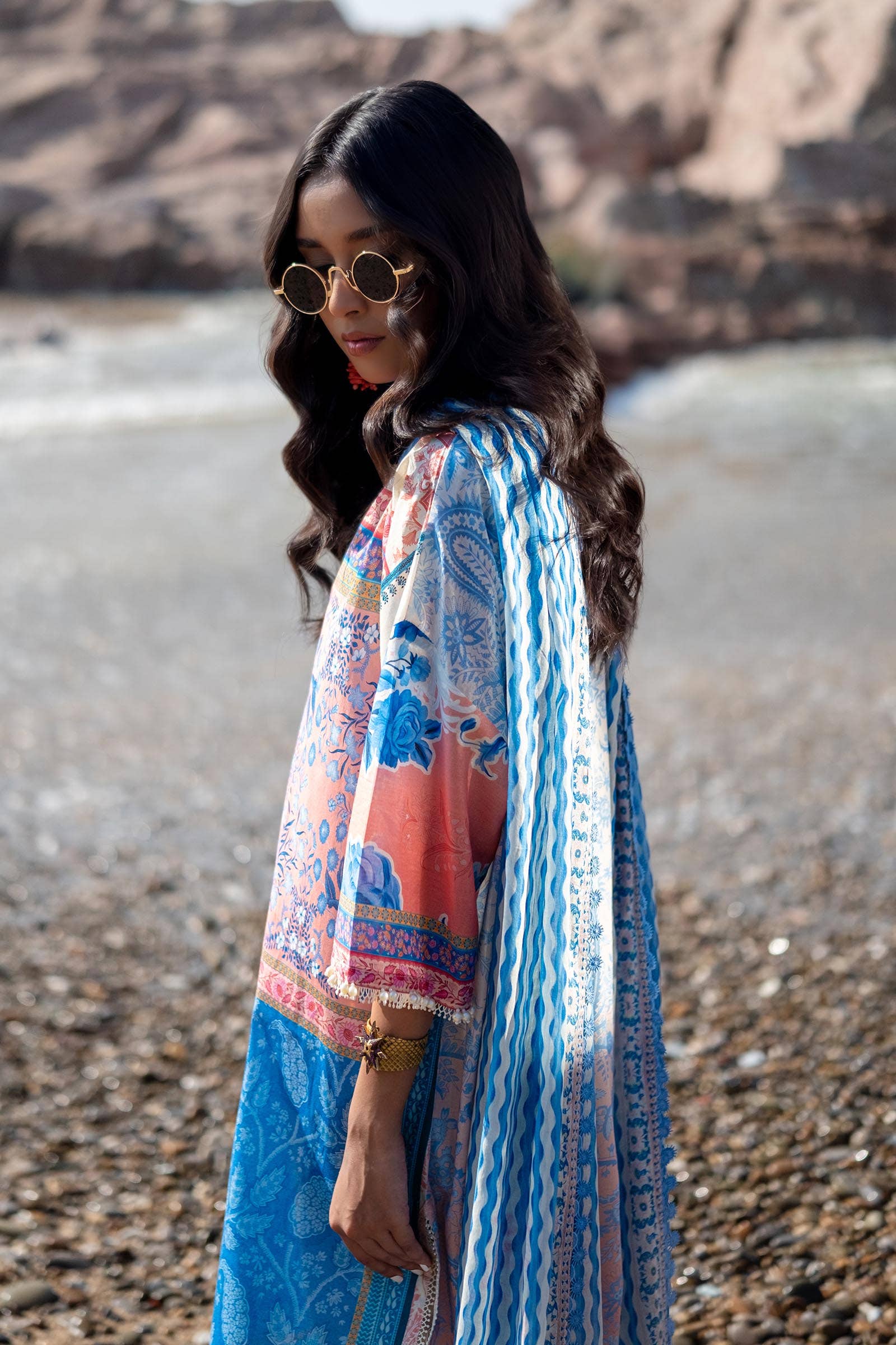 Sana Safinaz | Mahay Spring 24 | H241-028B-2BG - Aqsa Fabrics