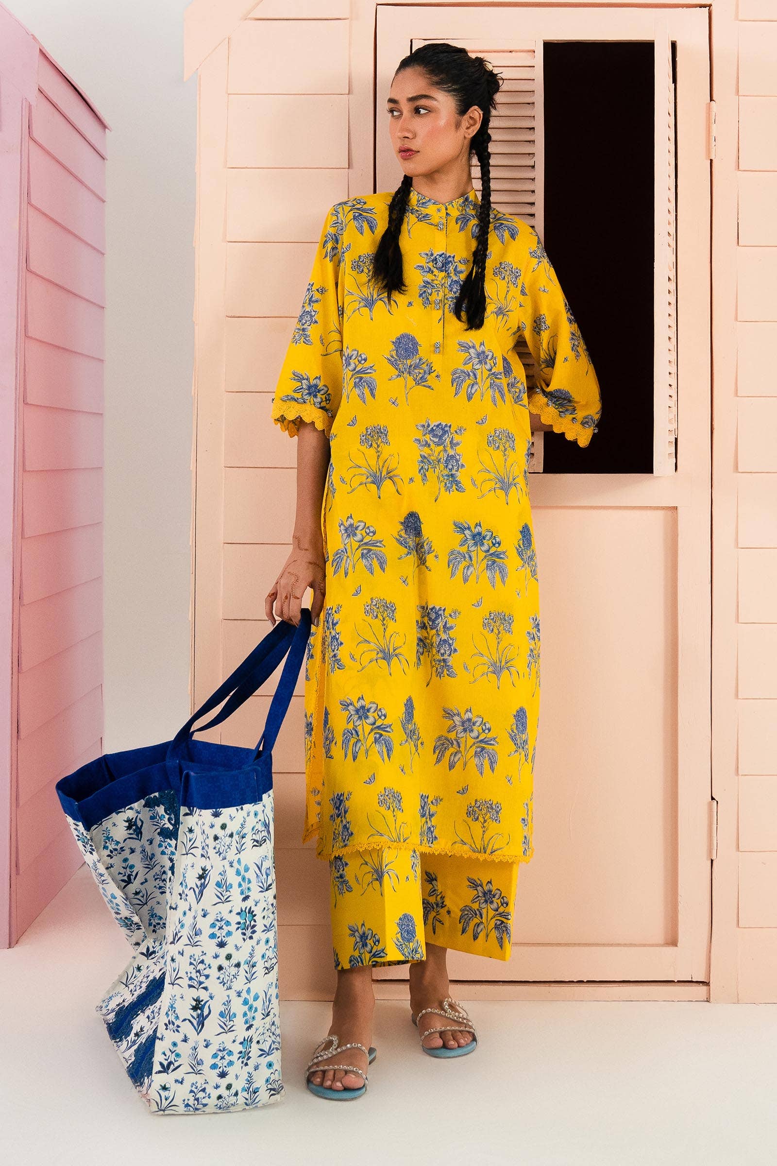 Sana Safinaz | Mahay Summer Lawn 24 | S-48 - Aqsa Fabrics
