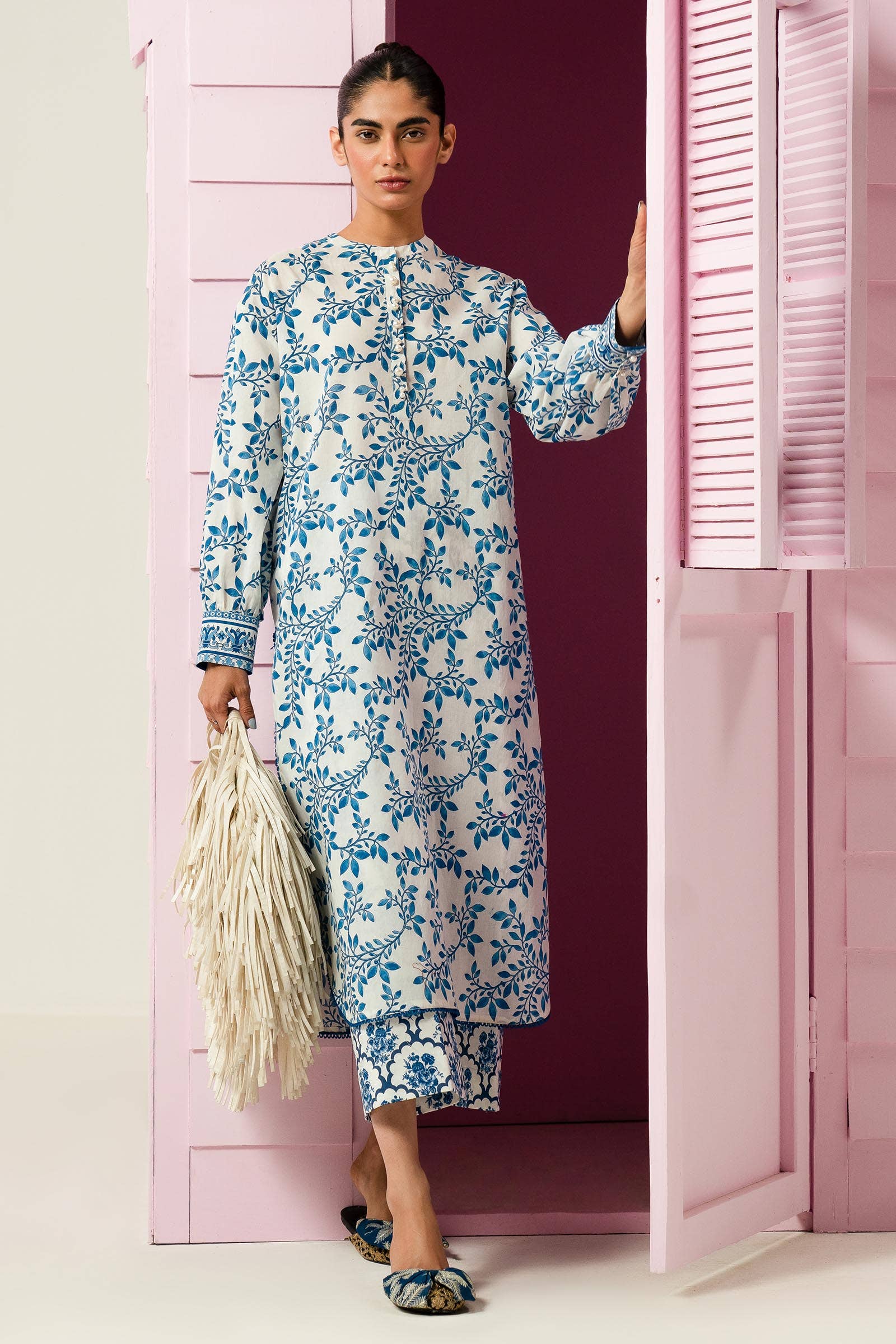 Sana Safinaz | Mahay Summer Lawn 24 | S-46 - Aqsa Fabrics