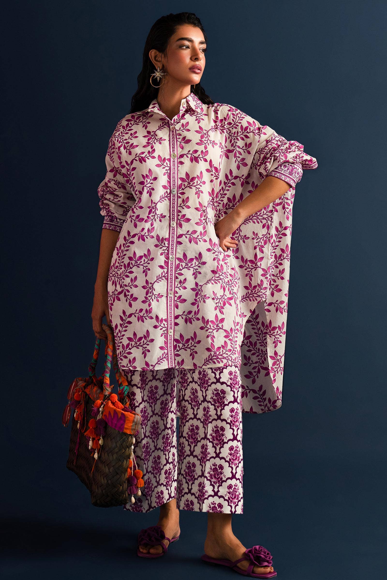 Sana Safinaz | Mahay Summer Lawn 24 | S-45 - Aqsa Fabrics