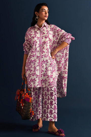 Sana Safinaz | Mahay Summer Lawn 24 | S-45 - Aqsa Fabrics