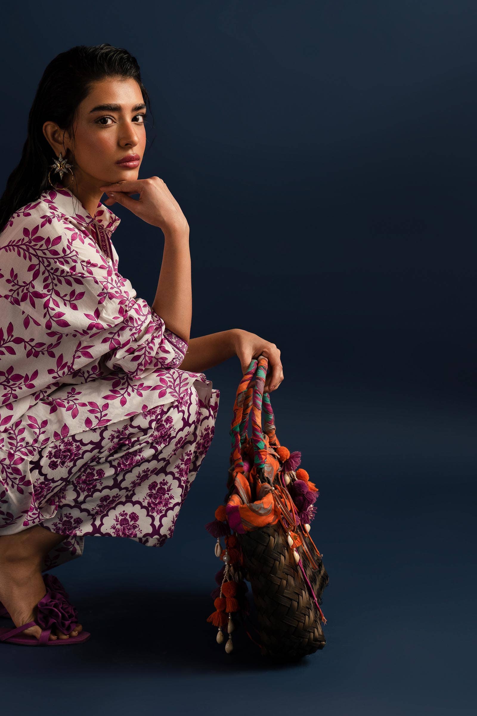 Sana Safinaz | Mahay Summer Lawn 24 | S-45 - Aqsa Fabrics