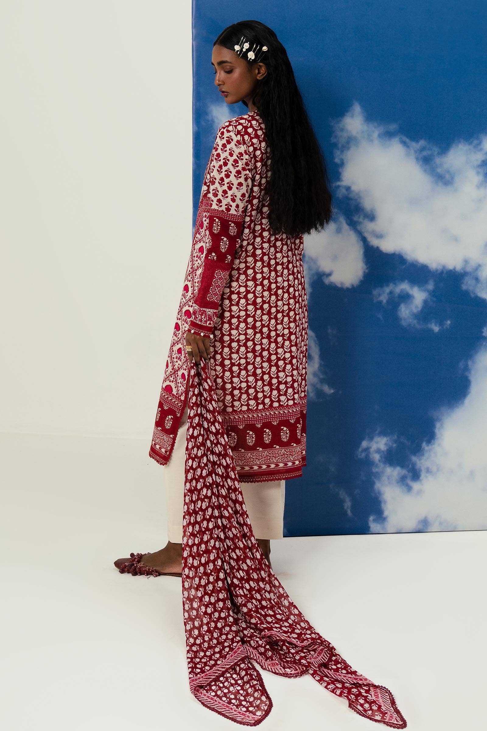 Sana Safinaz | Mahay Summer Lawn 24 | S-44 - Aqsa Fabrics