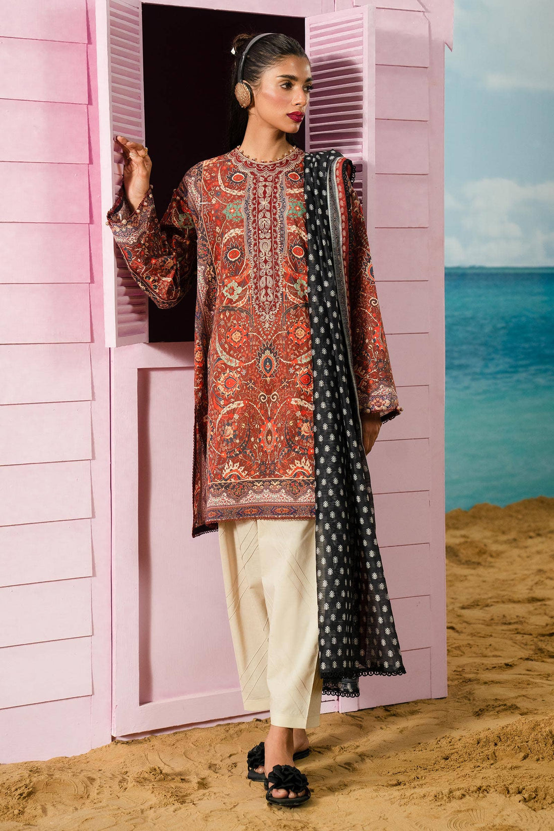 Sana Safinaz | Mahay Summer Lawn 24 | S-42 - Aqsa Fabrics