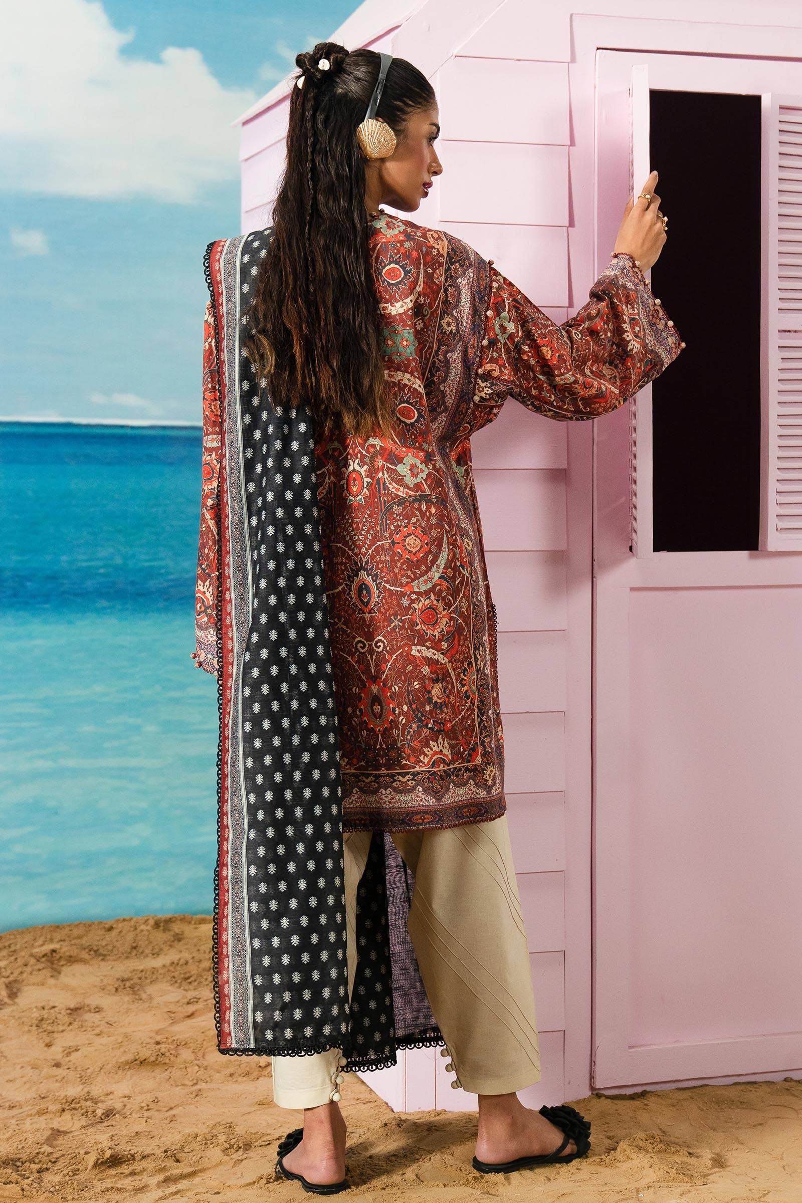 Sana Safinaz | Mahay Summer Lawn 24 | S-42 - Aqsa Fabrics