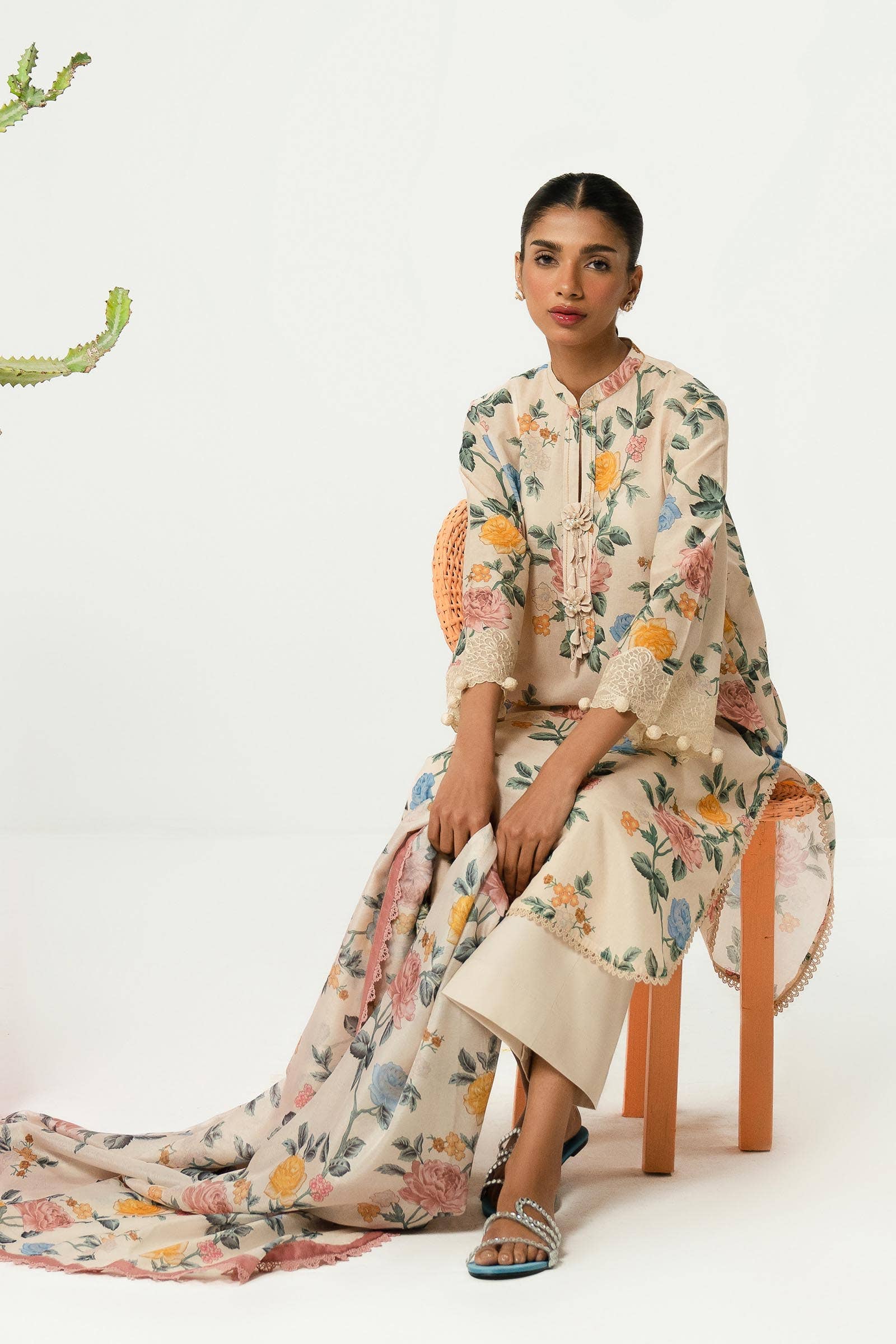 Sana Safinaz | Mahay Summer Lawn 24 | S-40 - Aqsa Fabrics