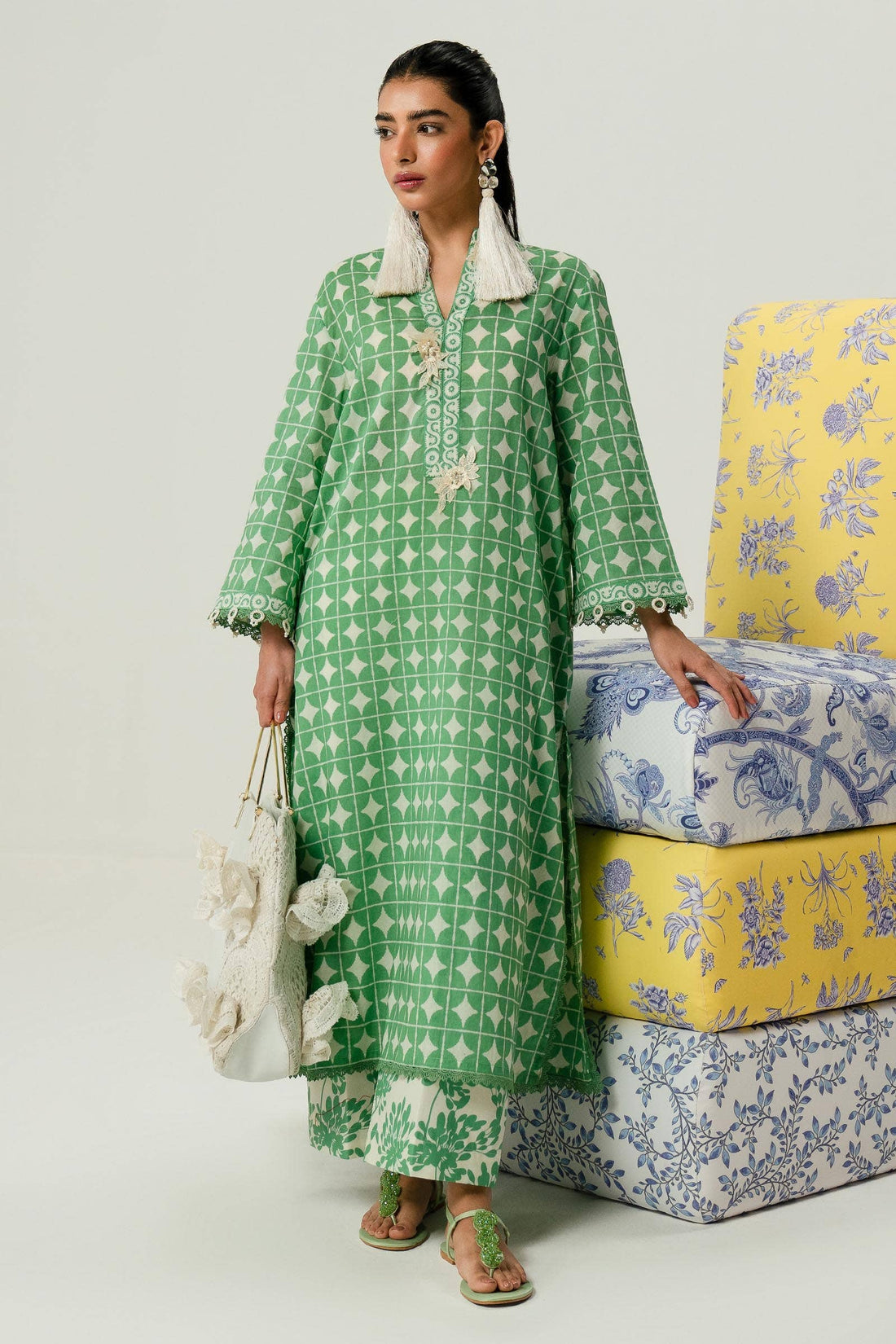 Sana Safinaz | Mahay Summer Lawn 24 | S-37 - Aqsa Fabrics