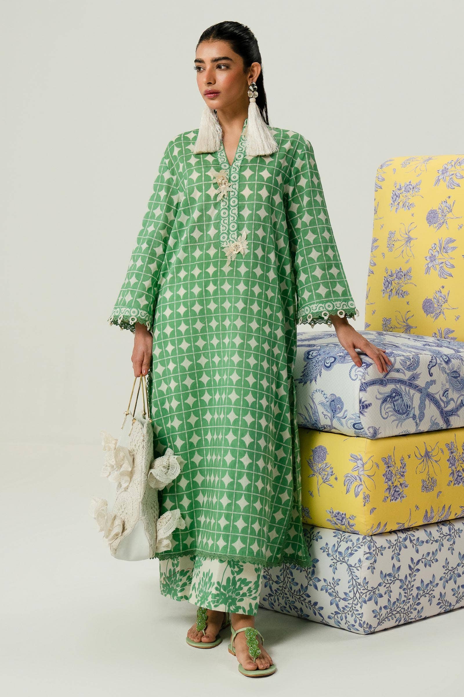 Sana Safinaz | Mahay Summer Lawn 24 | S-37 - Aqsa Fabrics