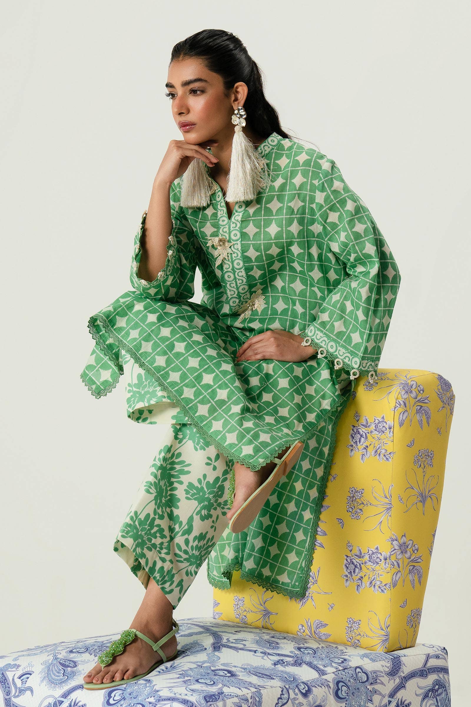 Sana Safinaz | Mahay Summer Lawn 24 | S-37 - Aqsa Fabrics