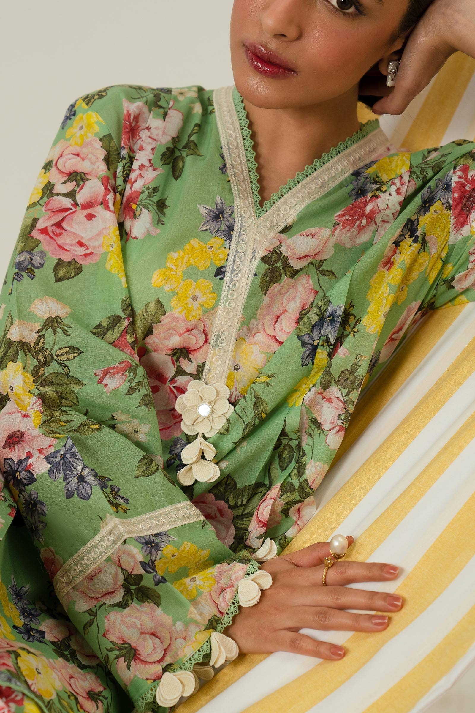 Sana Safinaz | Mahay Summer Lawn 24 | S-35 - Aqsa Fabrics