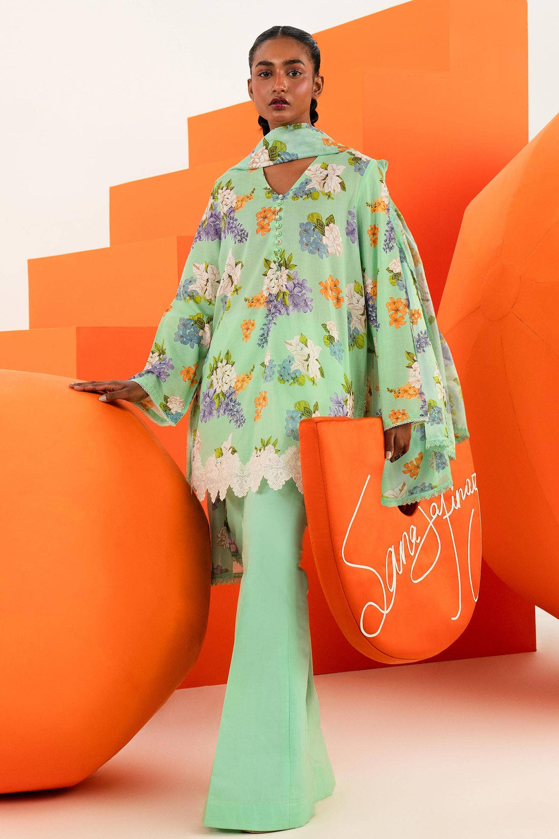 Sana Safinaz | Mahay Summer Lawn 24 | S-34 - Aqsa Fabrics