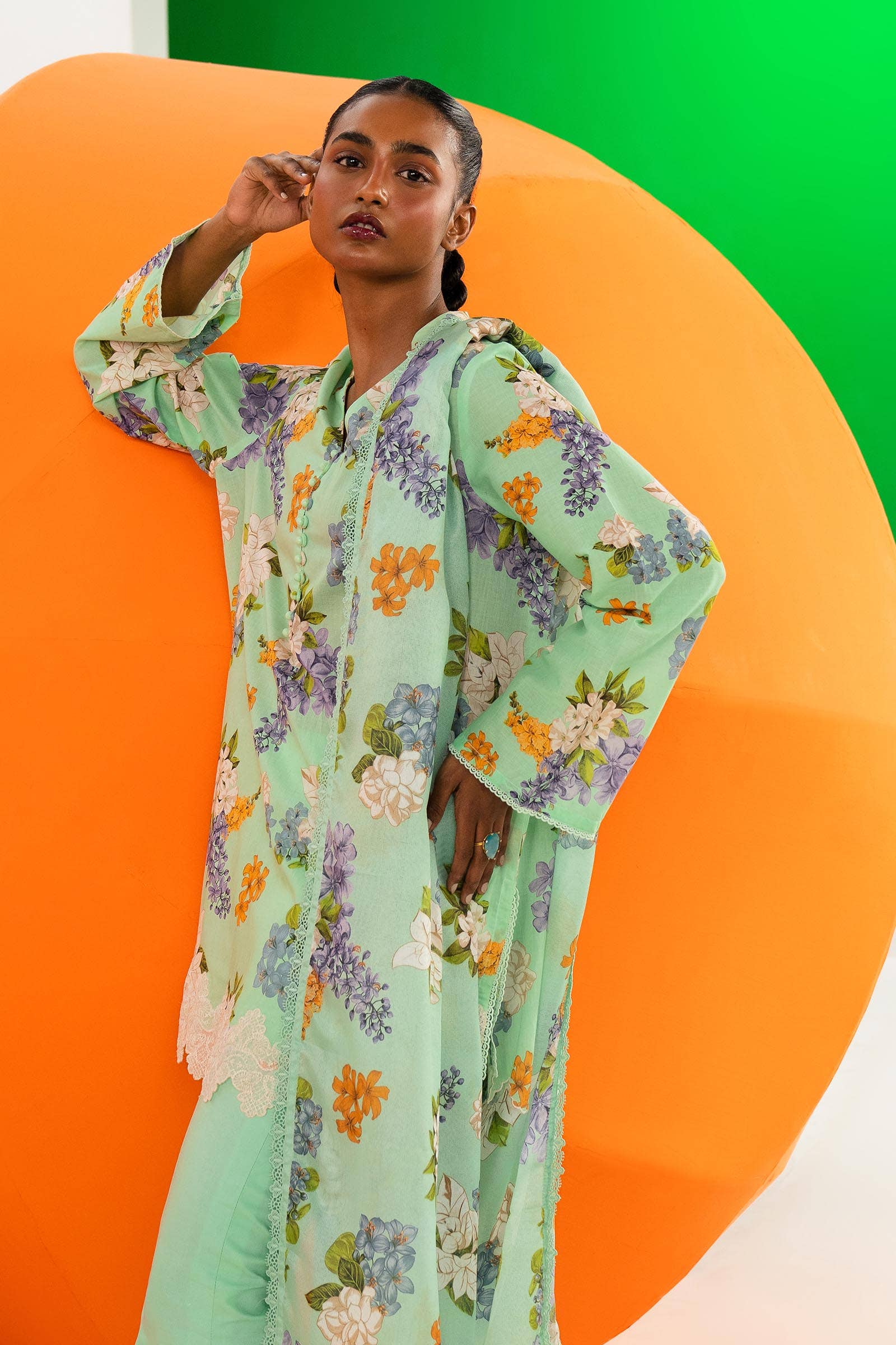 Sana Safinaz | Mahay Summer Lawn 24 | S-34 - Aqsa Fabrics