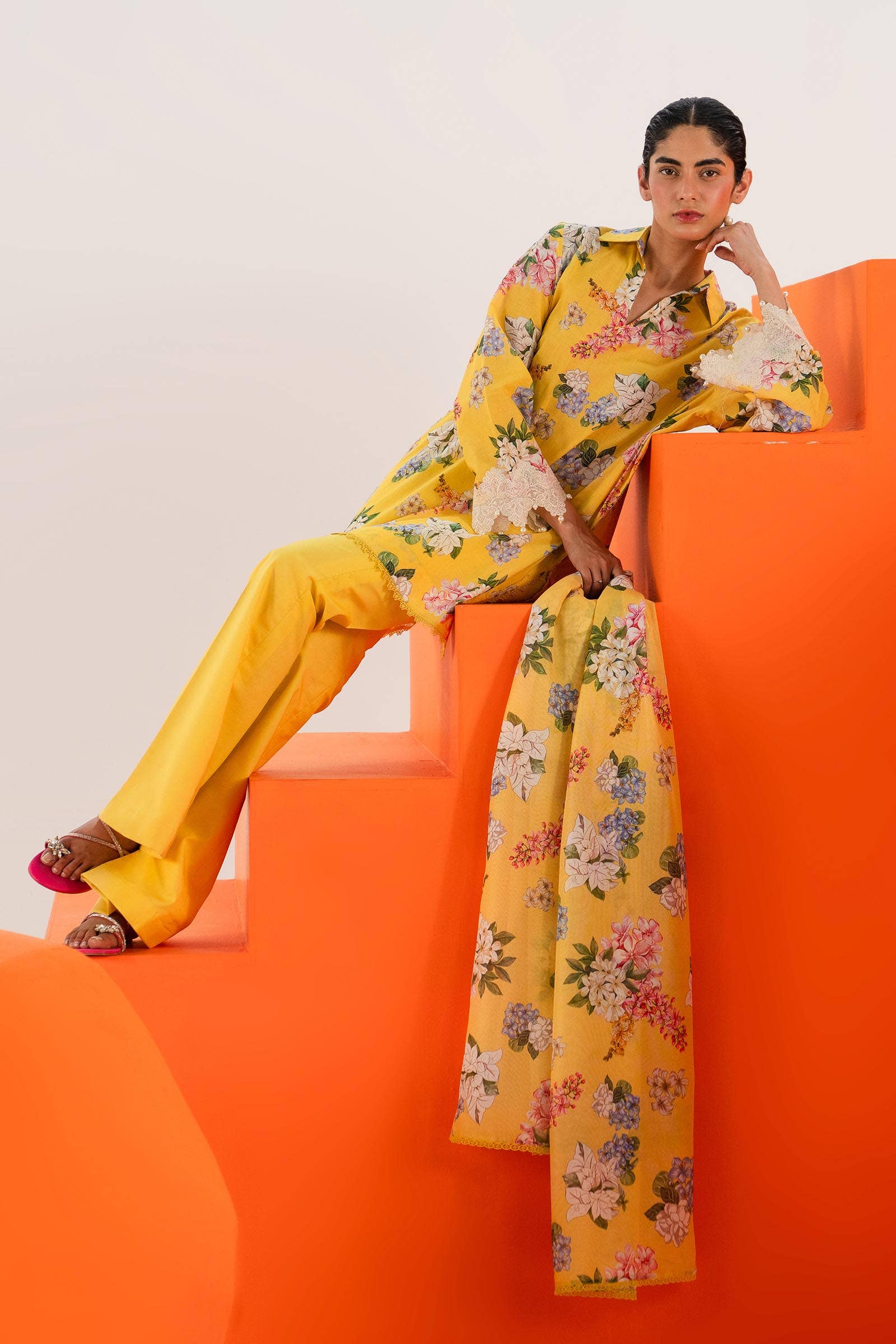 Sana Safinaz | Mahay Summer Lawn 24 | S-33 - Aqsa Fabrics