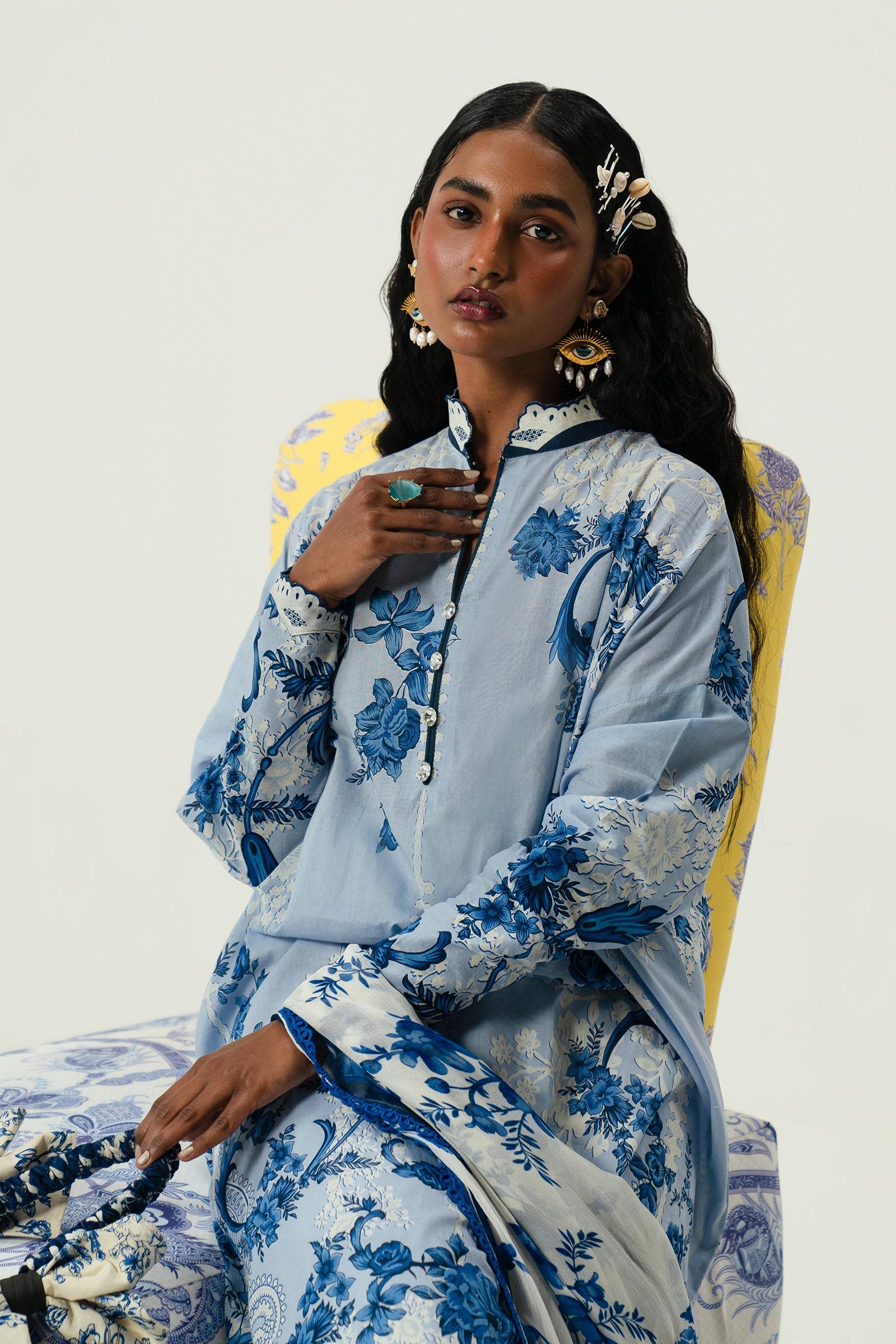 Sana Safinaz | Mahay Summer Lawn 24 | S-31 - Aqsa Fabrics