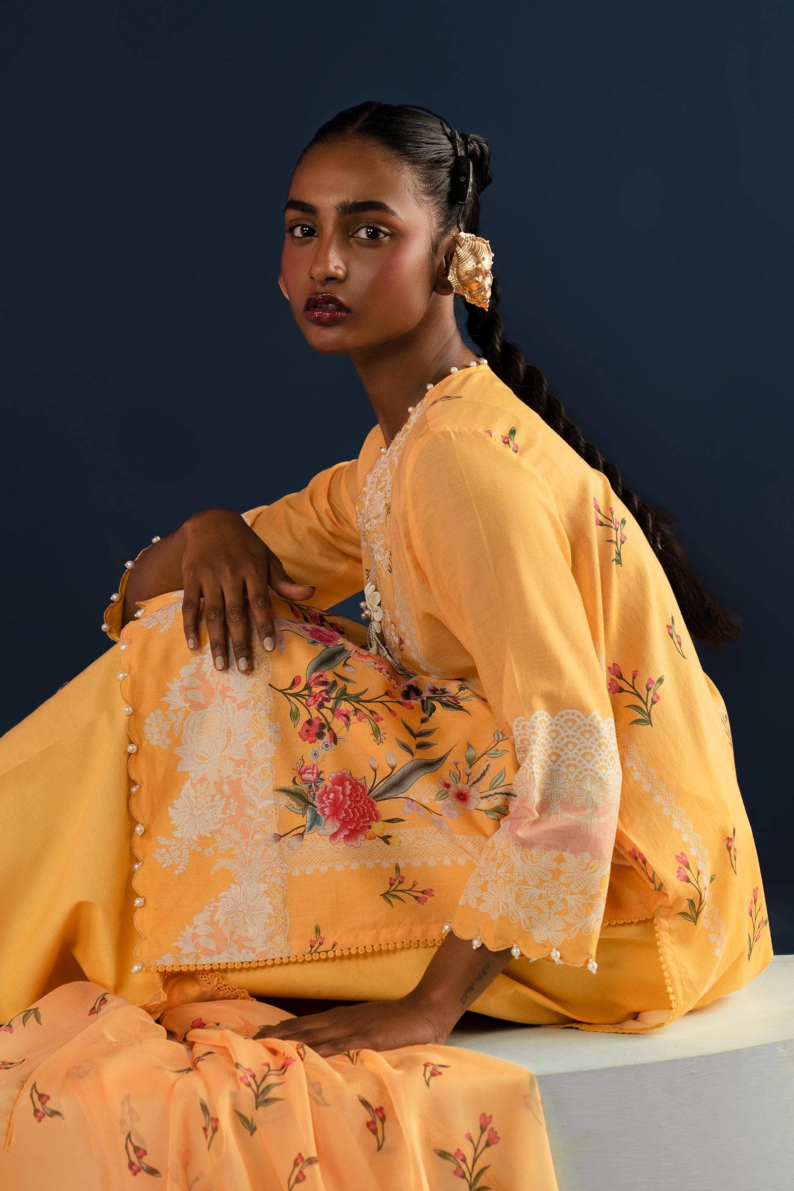 Sana Safinaz | Mahay Summer Lawn 24 | S-23 - Aqsa Fabrics