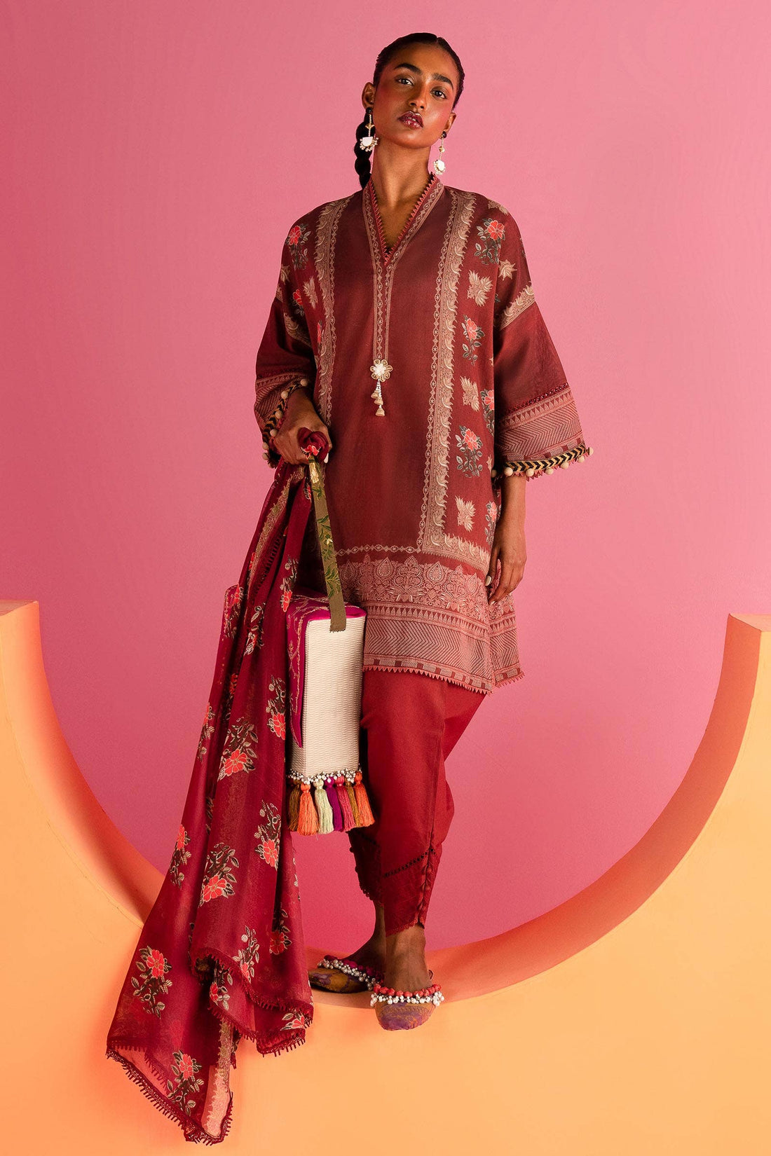 Sana Safinaz | Mahay Summer Lawn 24 | S-22 - Aqsa Fabrics