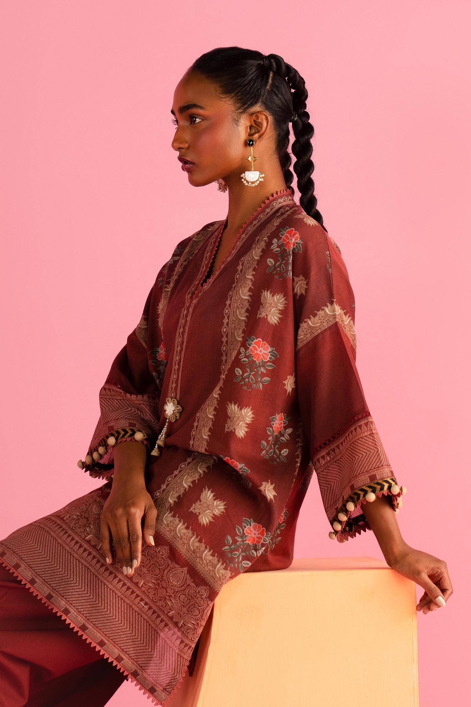 Sana Safinaz | Mahay Summer Lawn 24 | S-22 - Aqsa Fabrics