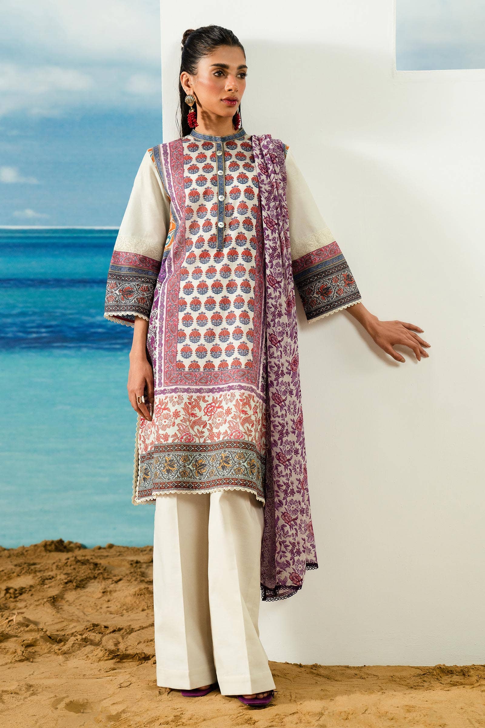 Sana Safinaz | Mahay Summer Lawn 24 | S-20 - Aqsa Fabrics