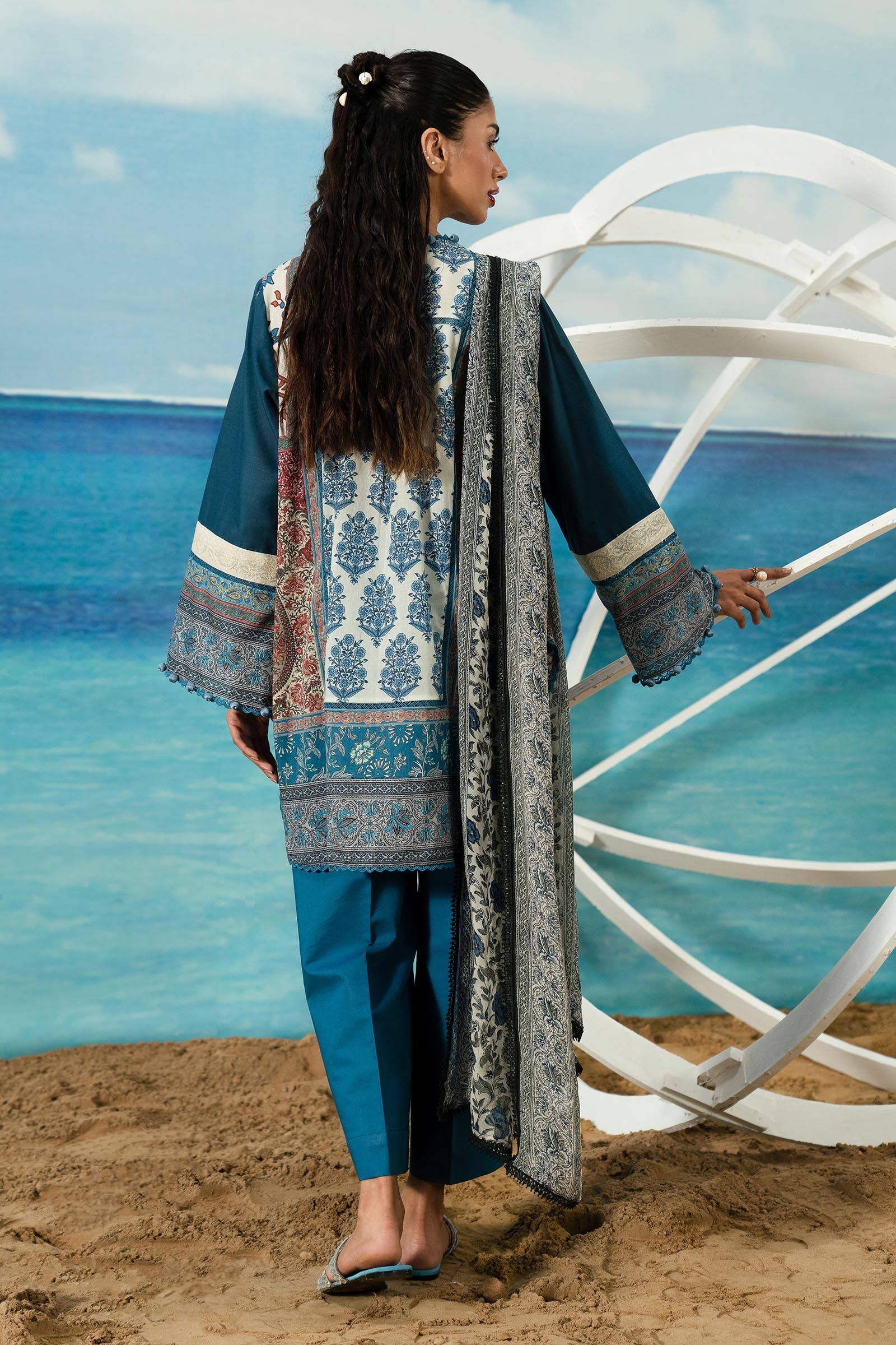 Sana Safinaz | Mahay Summer Lawn 24 | S-19 - Aqsa Fabrics