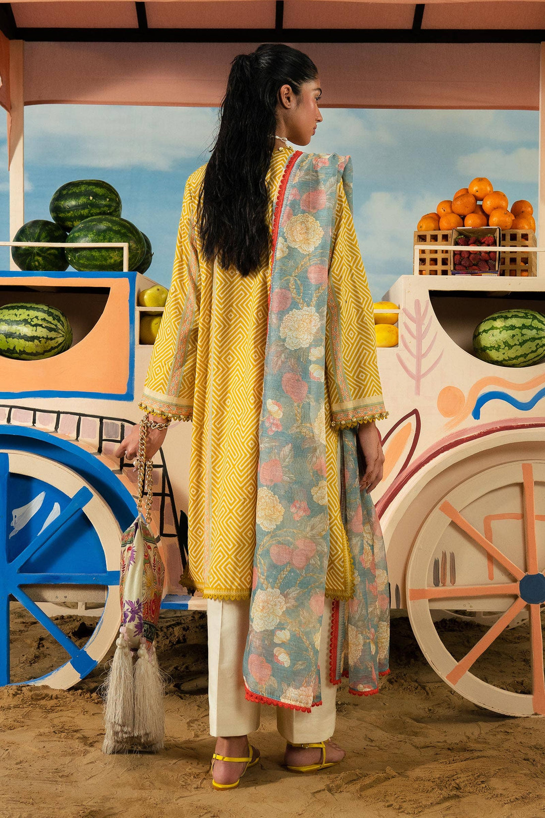 Sana Safinaz | Mahay Summer Lawn 24 | S-18 - Aqsa Fabrics