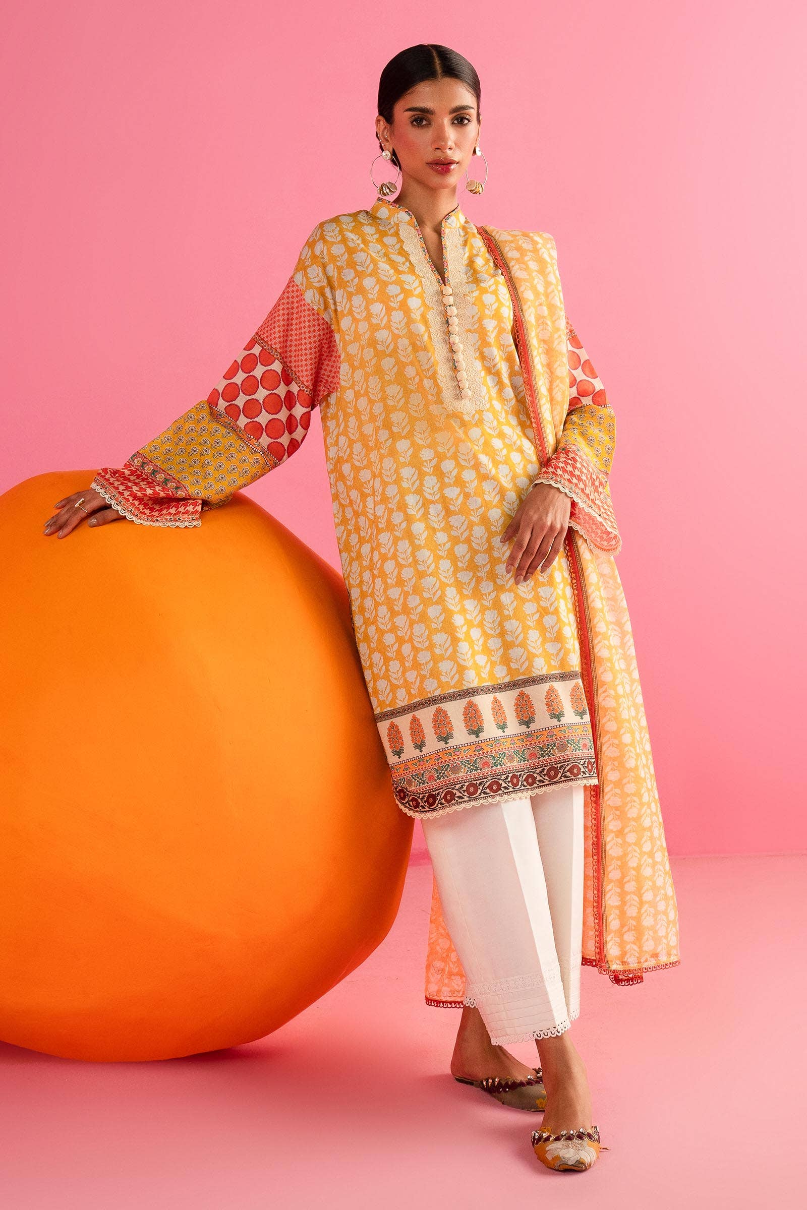 Sana Safinaz | Mahay Summer Lawn 24 | S-14 - Aqsa Fabrics