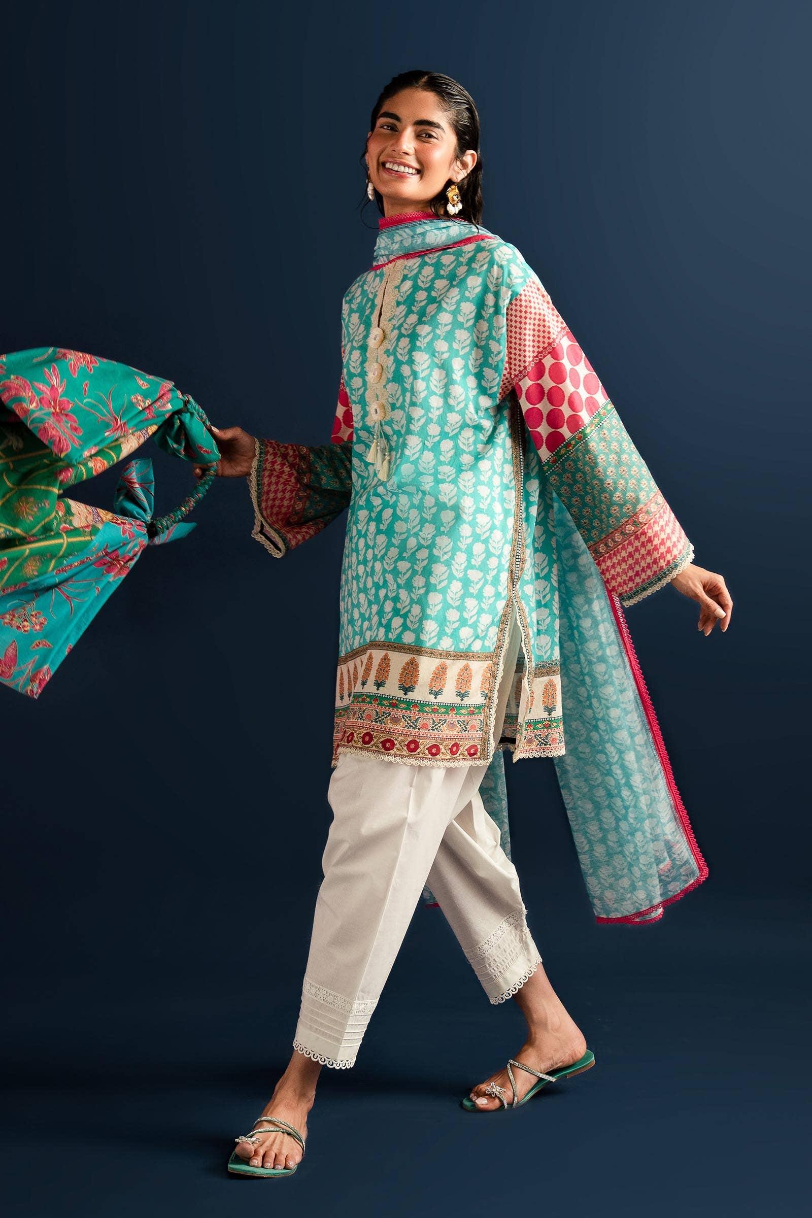 Sana Safinaz | Mahay Summer Lawn 24 | S-13 - Aqsa Fabrics