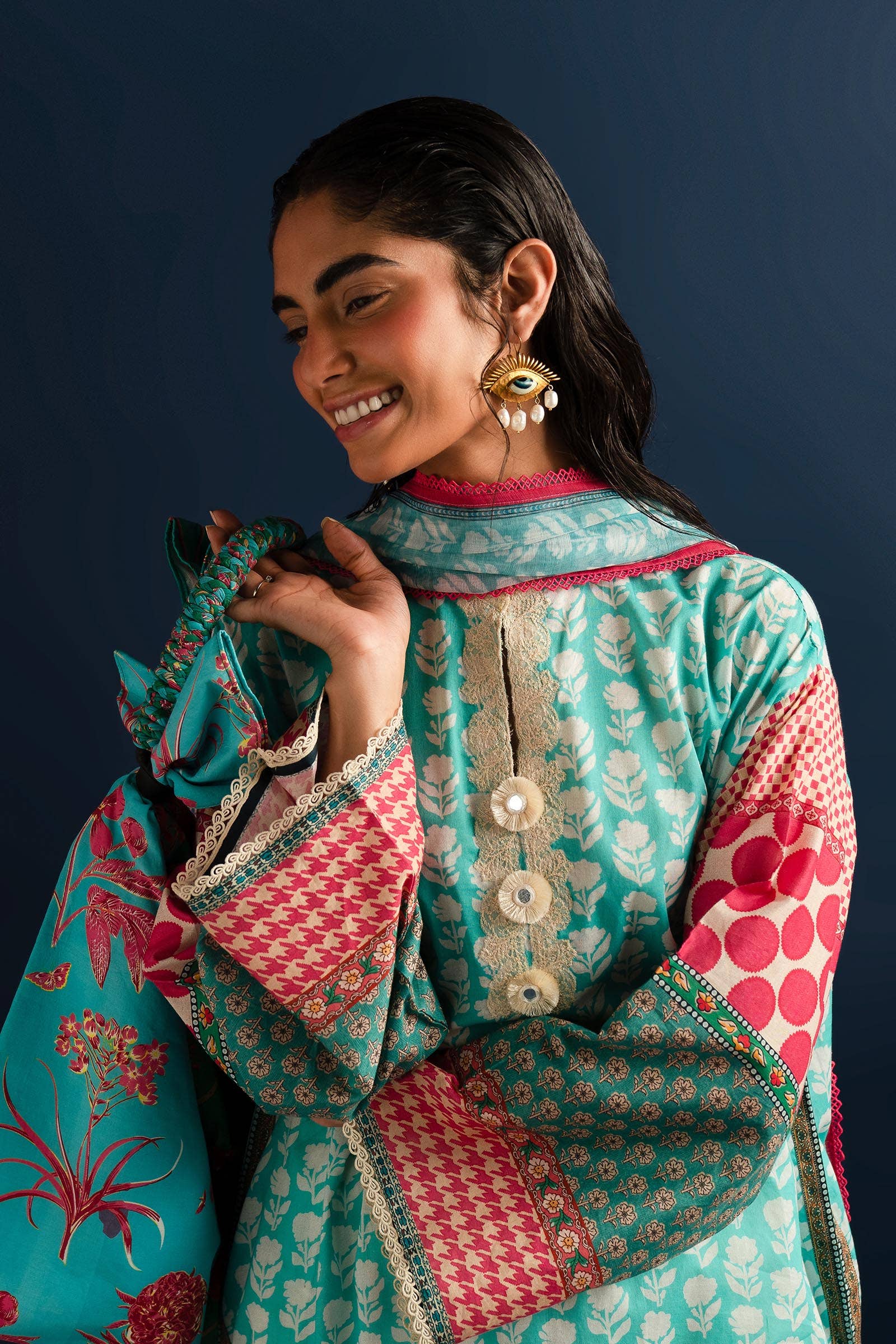 Sana Safinaz | Mahay Summer Lawn 24 | S-13 - Aqsa Fabrics