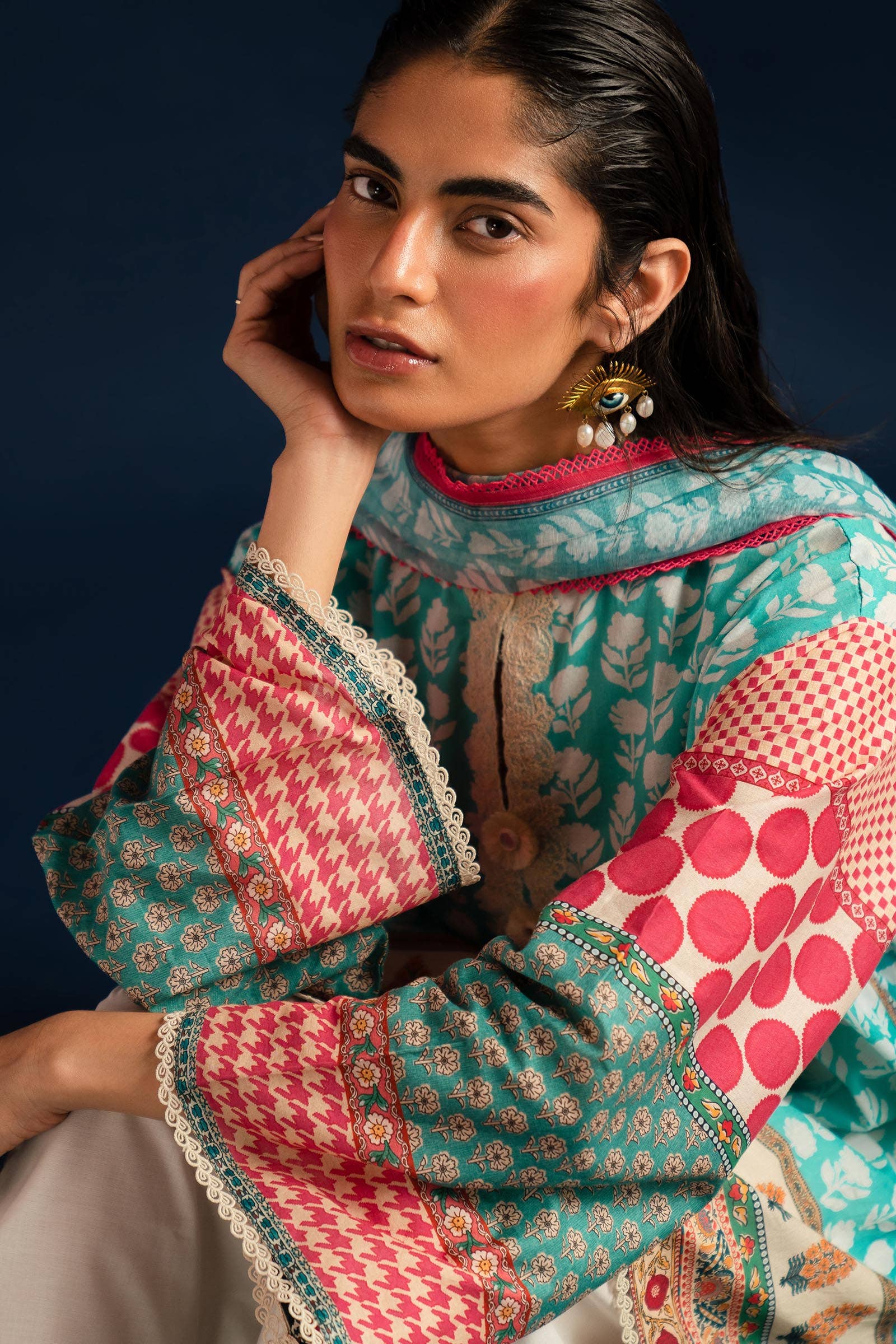 Sana Safinaz | Mahay Summer Lawn 24 | S-13 - Aqsa Fabrics