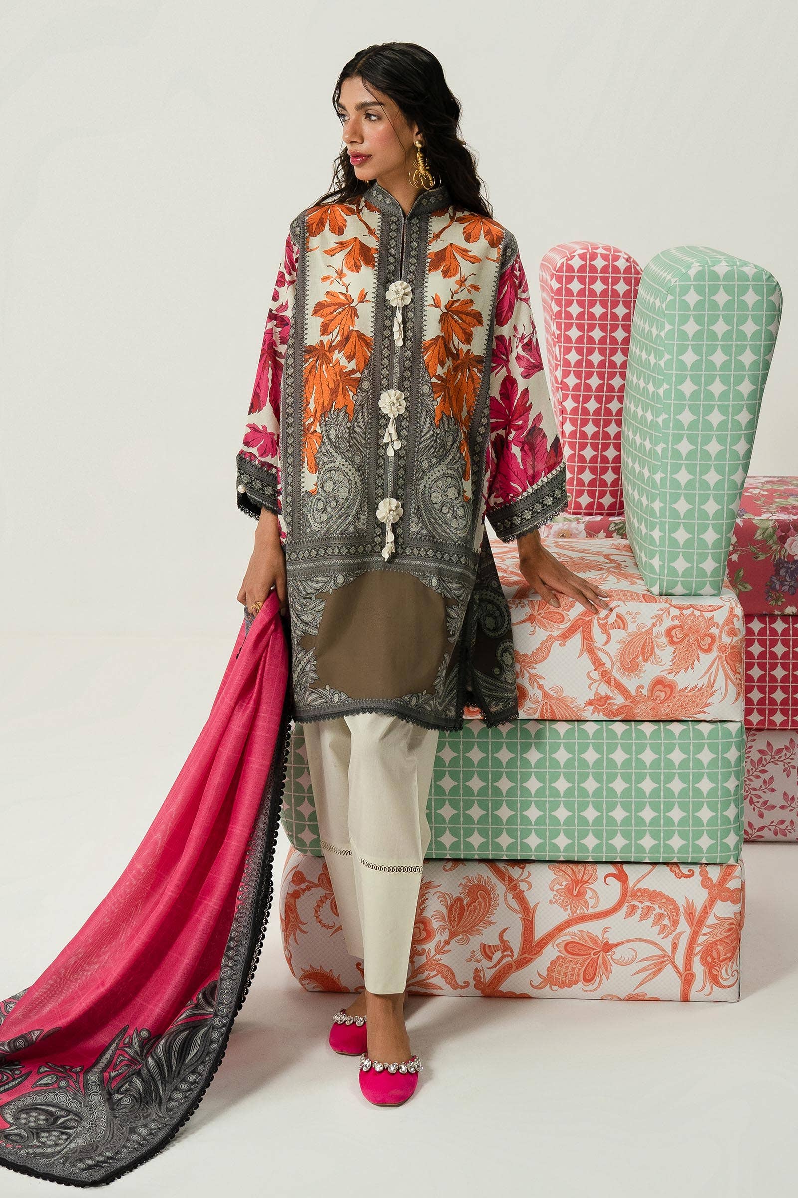 Sana Safinaz | Mahay Summer Lawn 24 | S-10 - Aqsa Fabrics