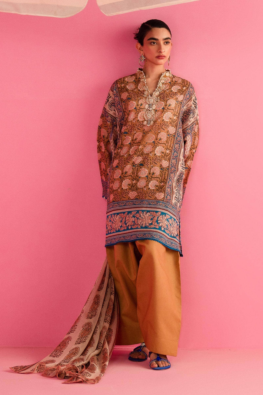 Sana Safinaz | Mahay Summer Lawn 24 | S-03 - Aqsa Fabrics
