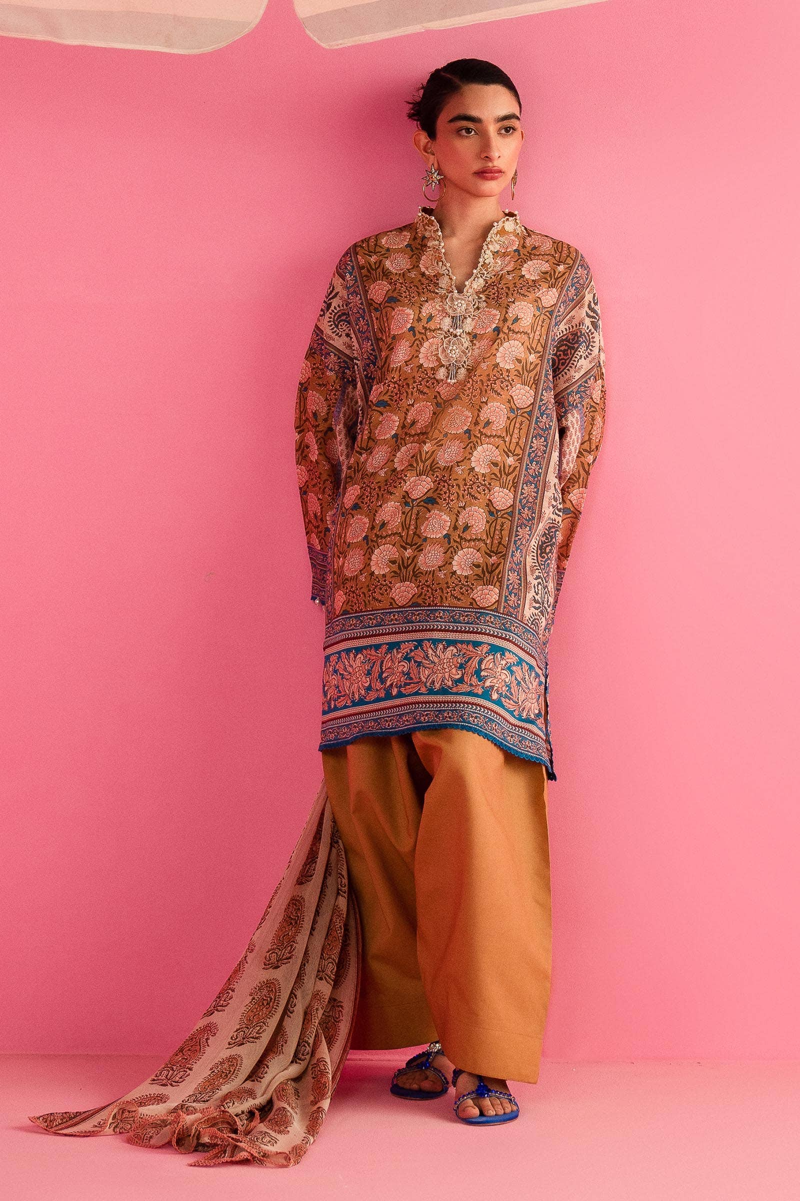 Sana Safinaz | Mahay Summer Lawn 24 | S-03 - Aqsa Fabrics