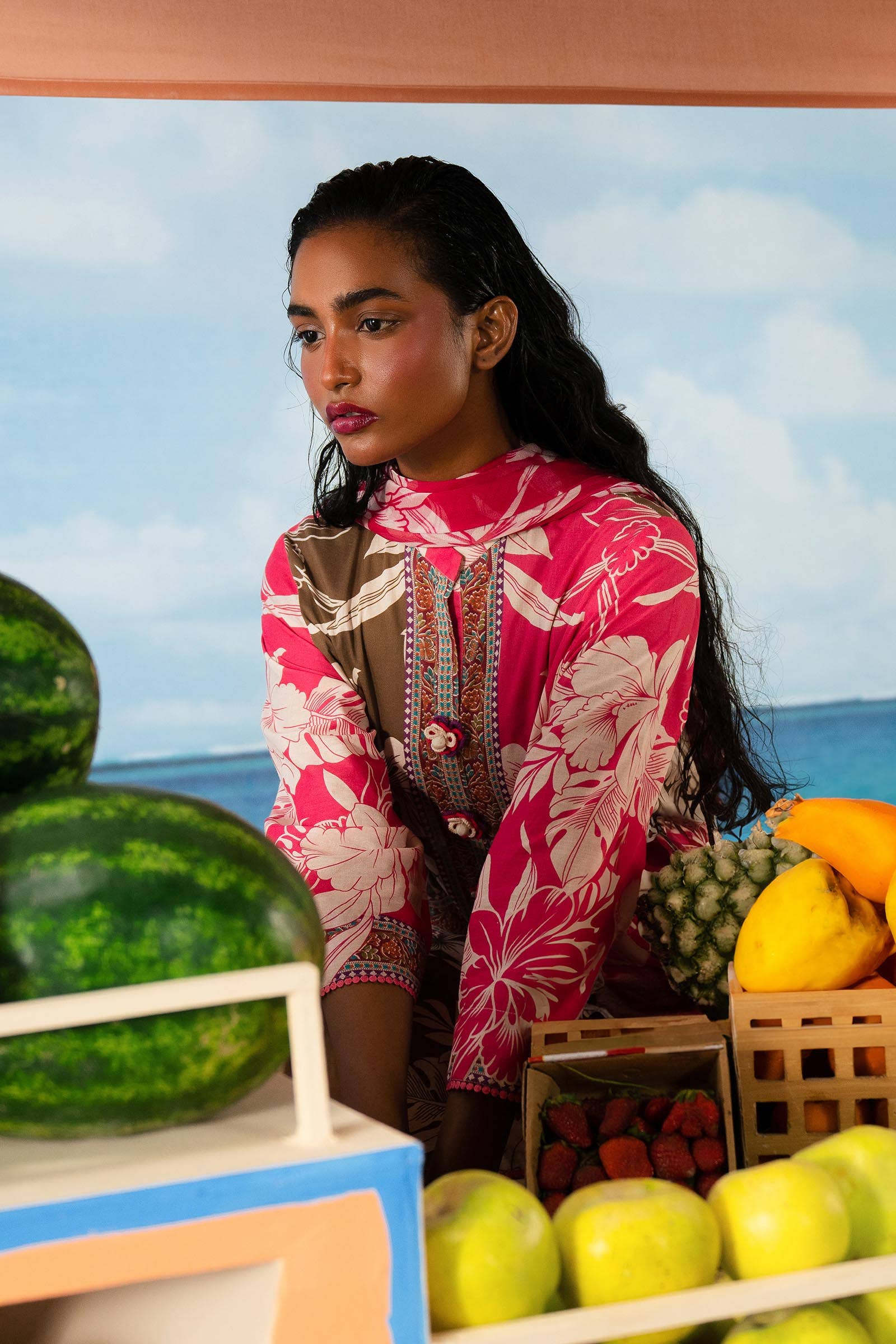 Sana Safinaz | Mahay Summer Lawn 24 | S-01 - Aqsa Fabrics