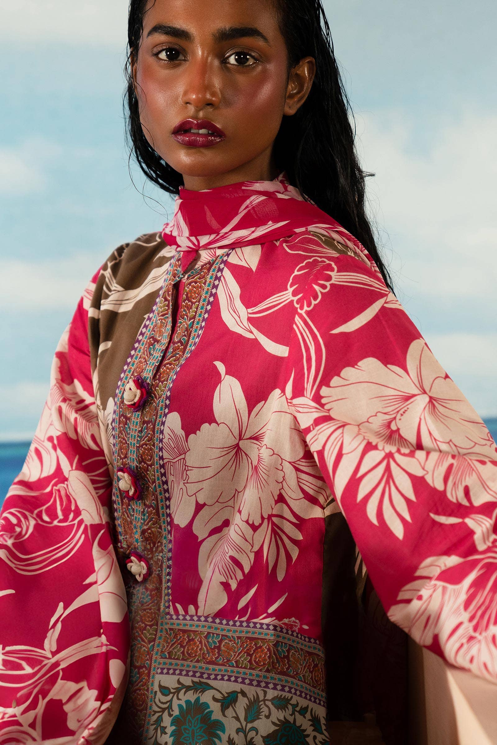 Sana Safinaz | Mahay Summer Lawn 24 | S-01 - Aqsa Fabrics