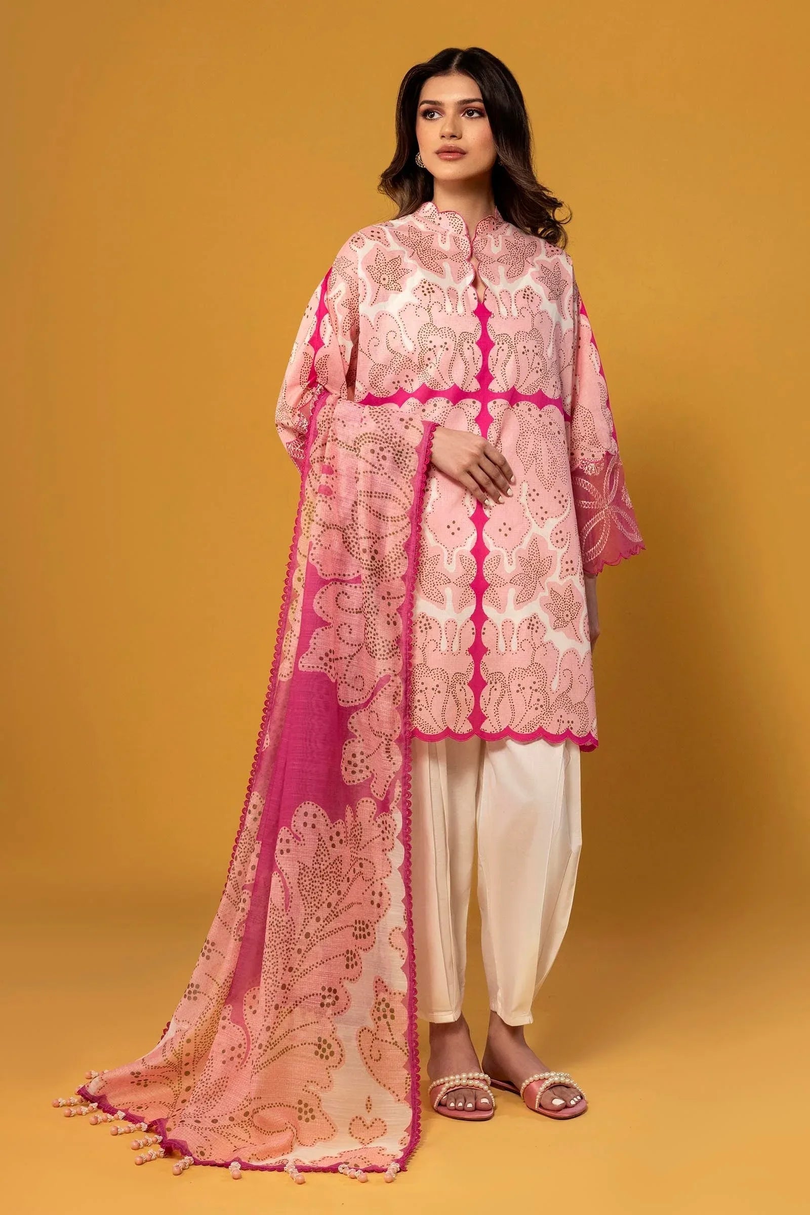 Sana Safinaz | Mahay Spring 25 | A-14 - Aqsa Fabrics