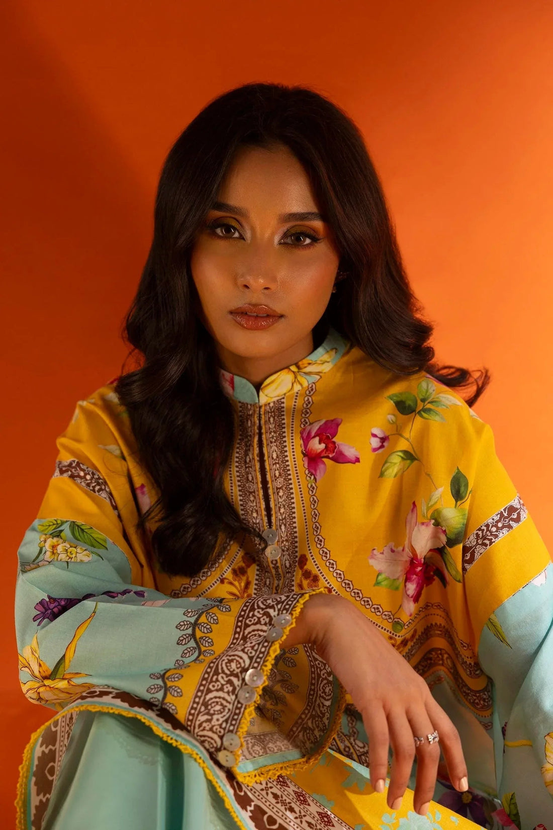 Sana Safinaz | Mahay Spring 25 | A-12 - Aqsa Fabrics