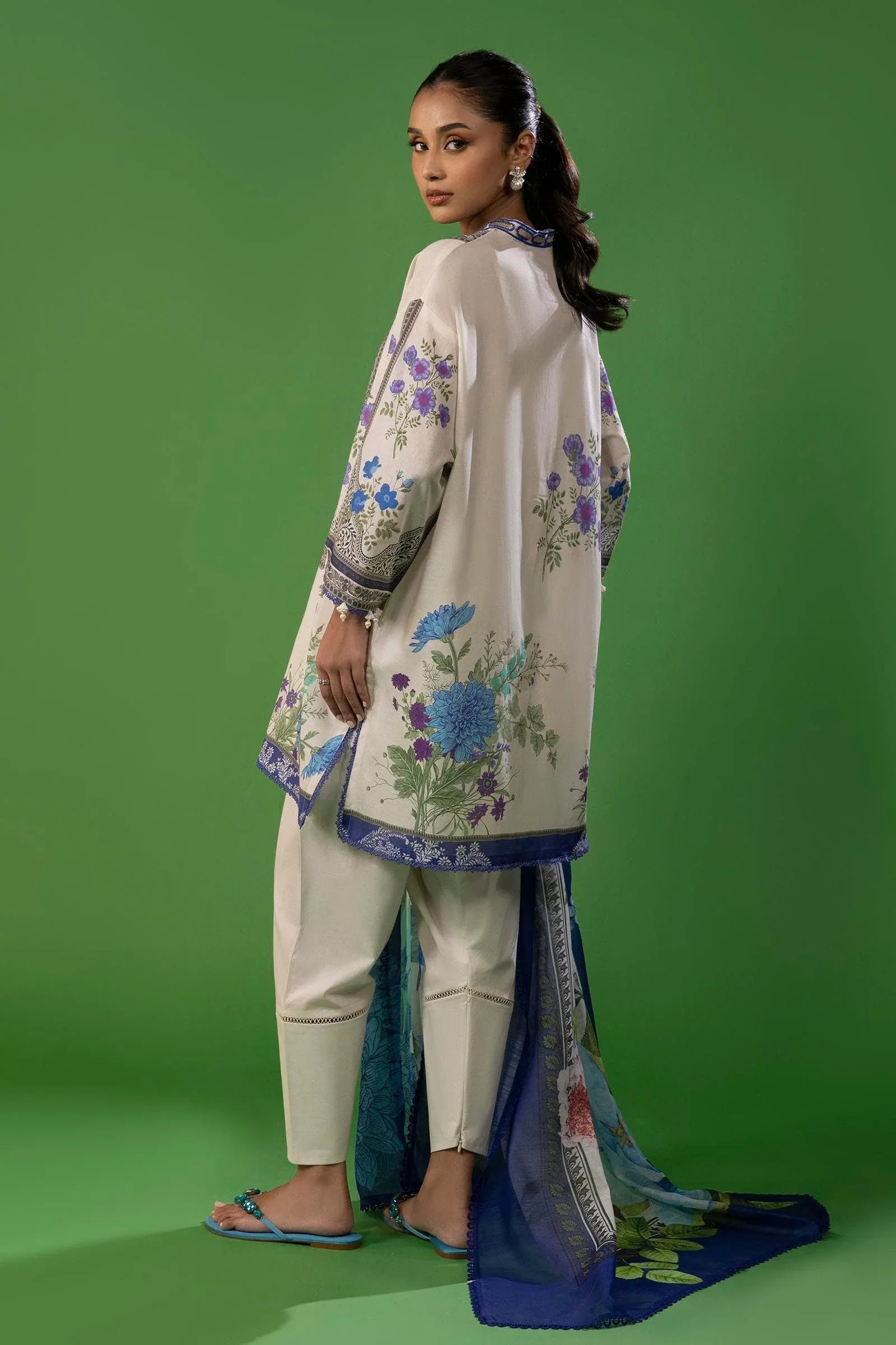 Sana Safinaz | Mahay Spring 25 | A-10 - Aqsa Fabrics