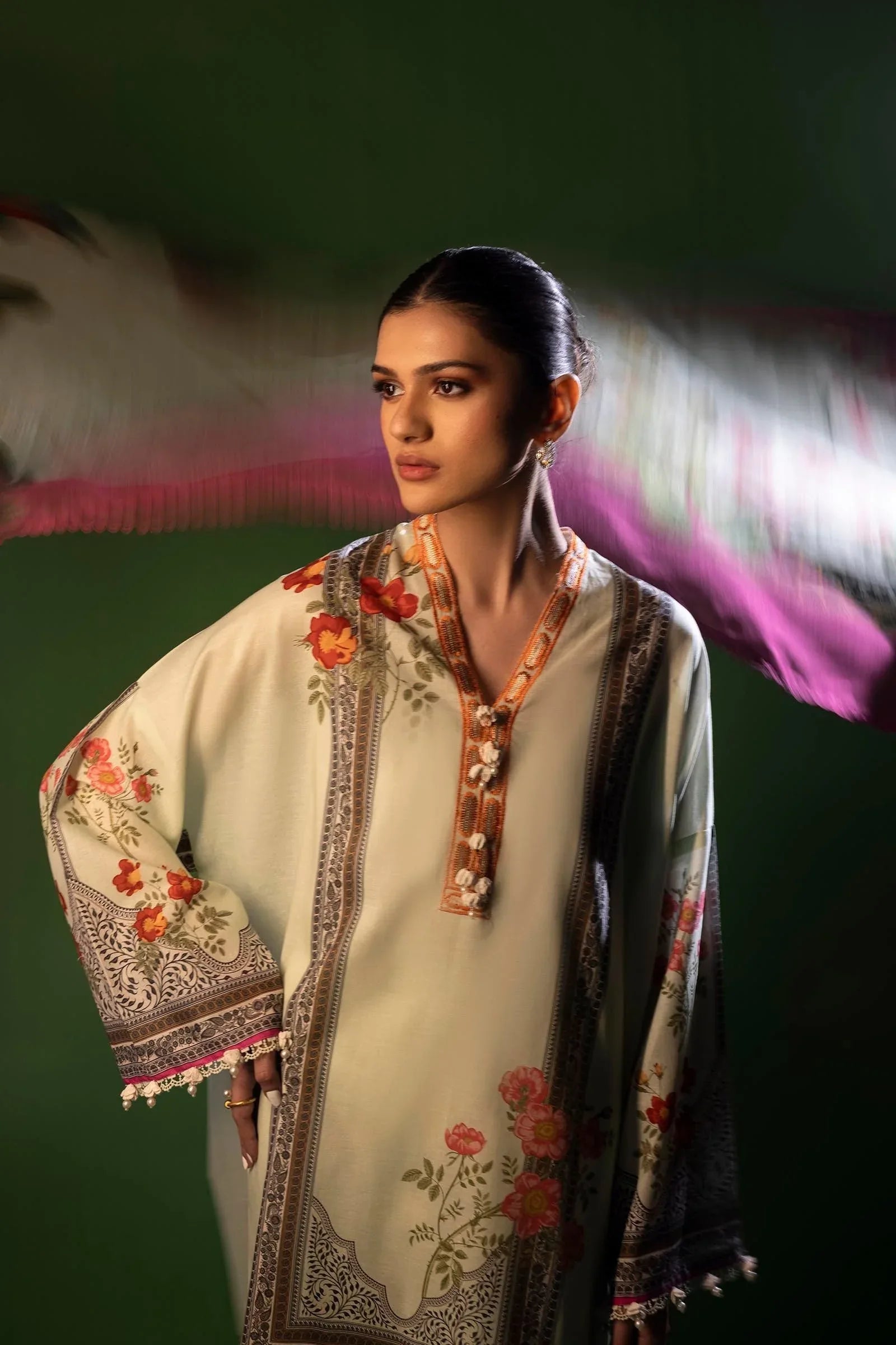 Sana Safinaz | Mahay Spring 25 | A-09 - Aqsa Fabrics